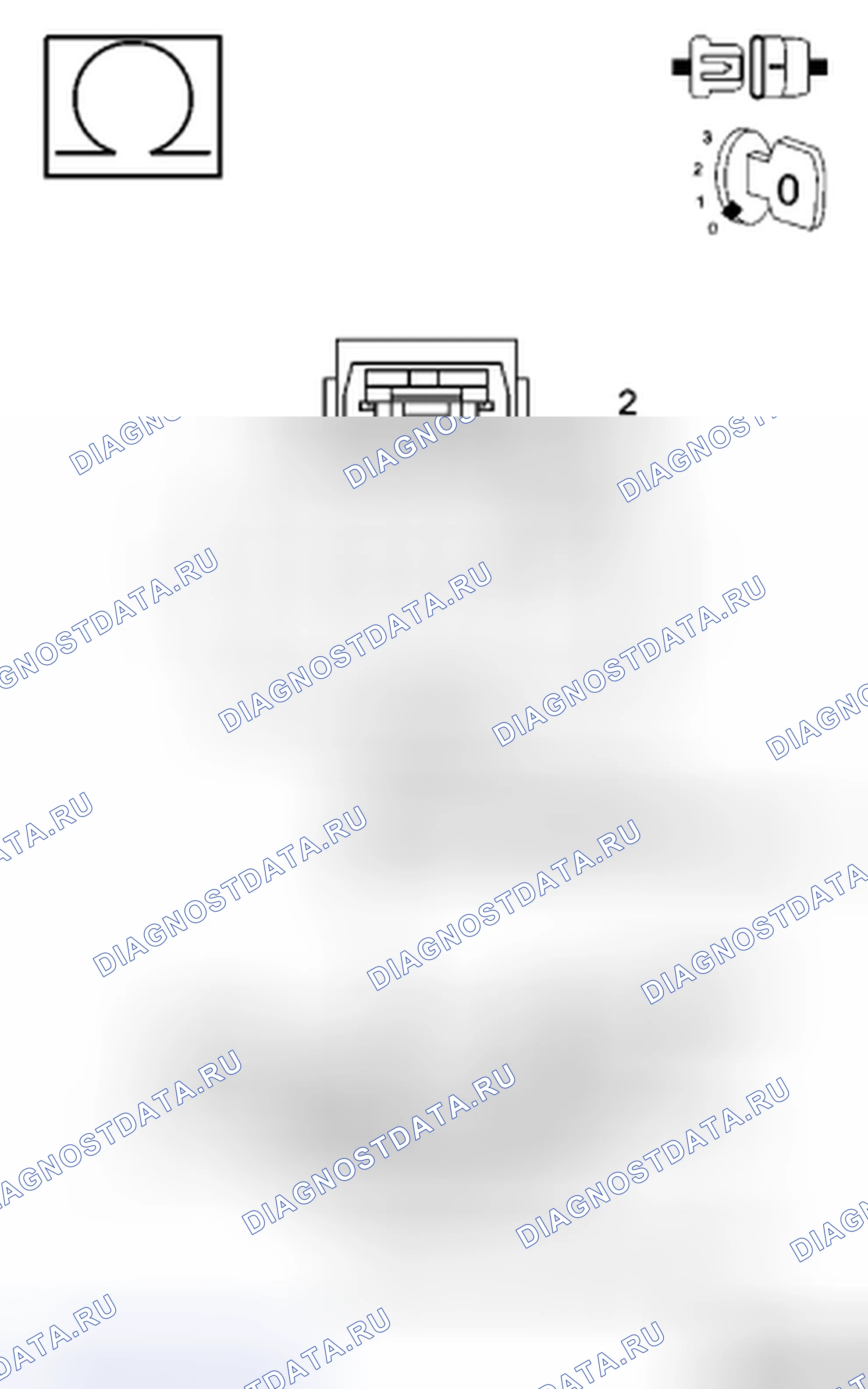Рис. 134: Диагностический тест. Chrysler Town & Country V