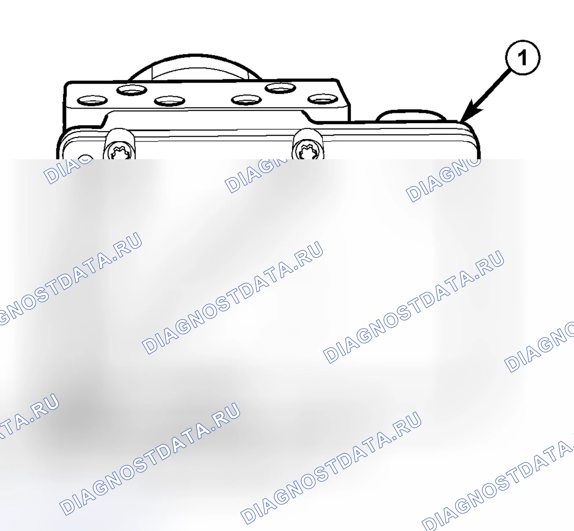 Рис. 12: ДЕМОНТАЖ. Chrysler Pacifica CS