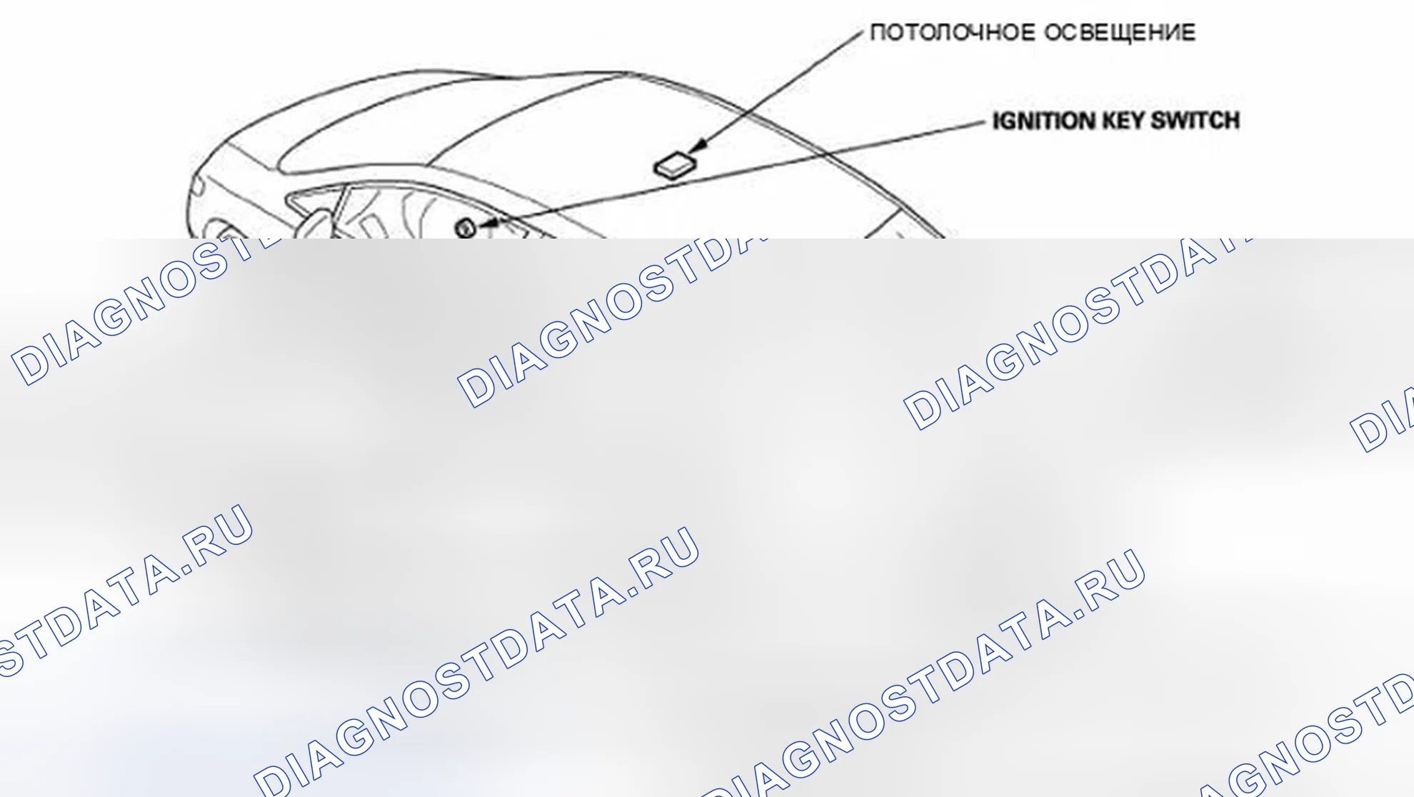 Рис. 26: Указатель расположения компонентов. Honda Civic VIII рестайлинг