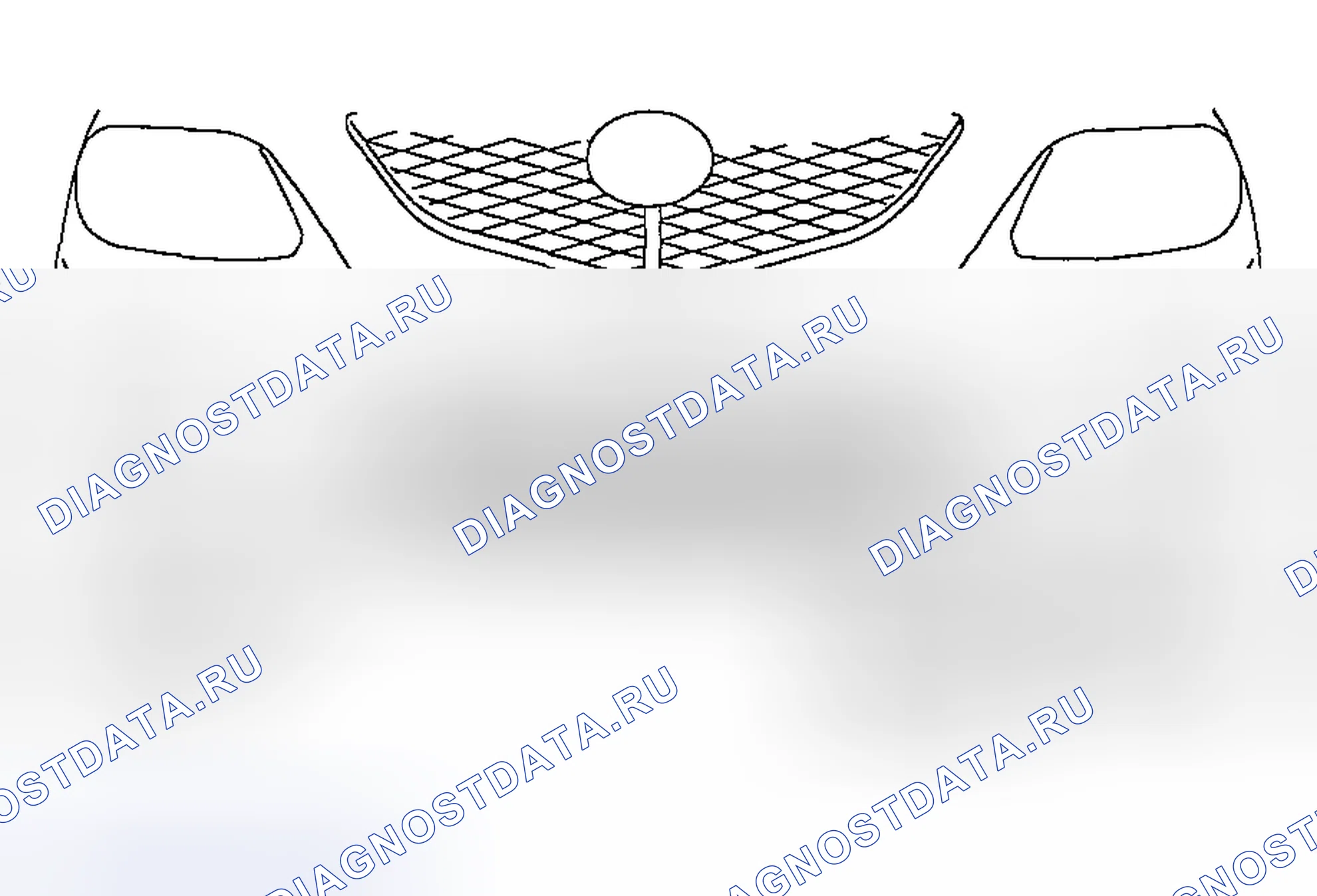 Рис. 54: Передняя часть. Honda CR-V III рестайлинг
