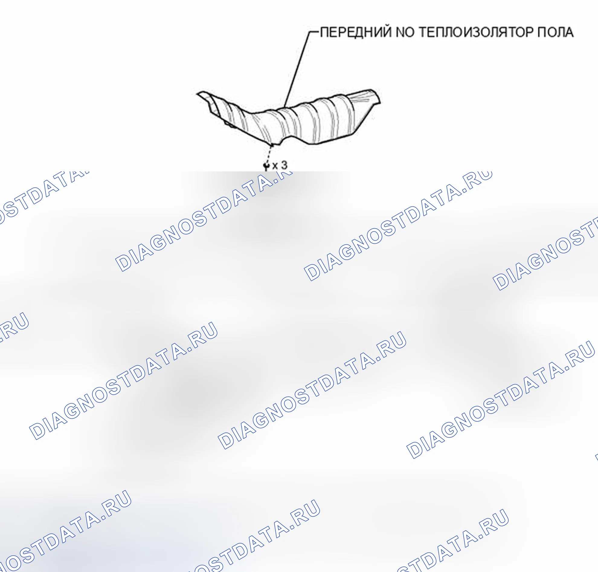 Рис. 395: ИЛЛЮСТРАЦИЯ. Toyota Corolla X рестайлинг