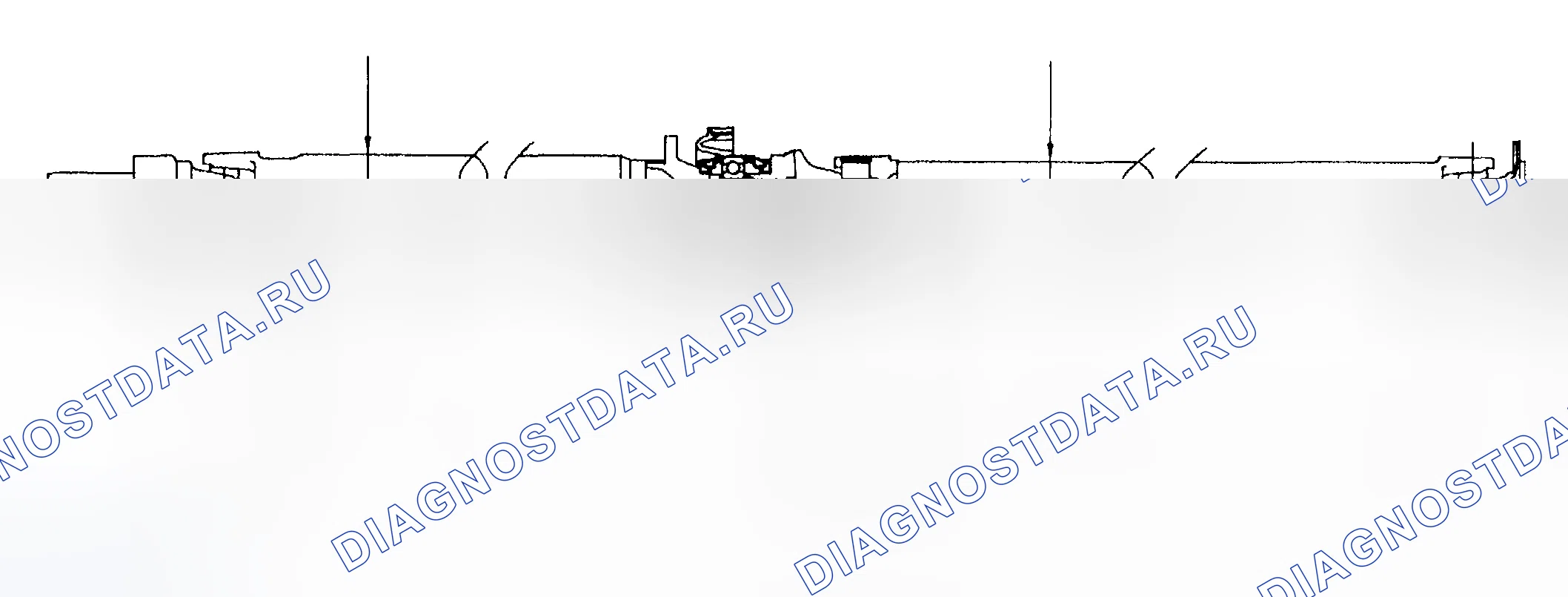 Рис. 2: Характеристики карданного вала (2 из 2). Subaru Impreza GD/GC/GG