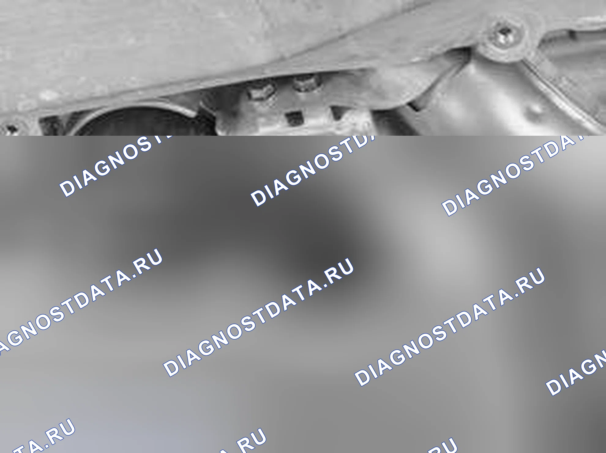 Рис. 27: ДЕМОНТАЖ МАСЛЯНОГО ФИЛЬТРА. Volvo XC90 I рестайлинг
