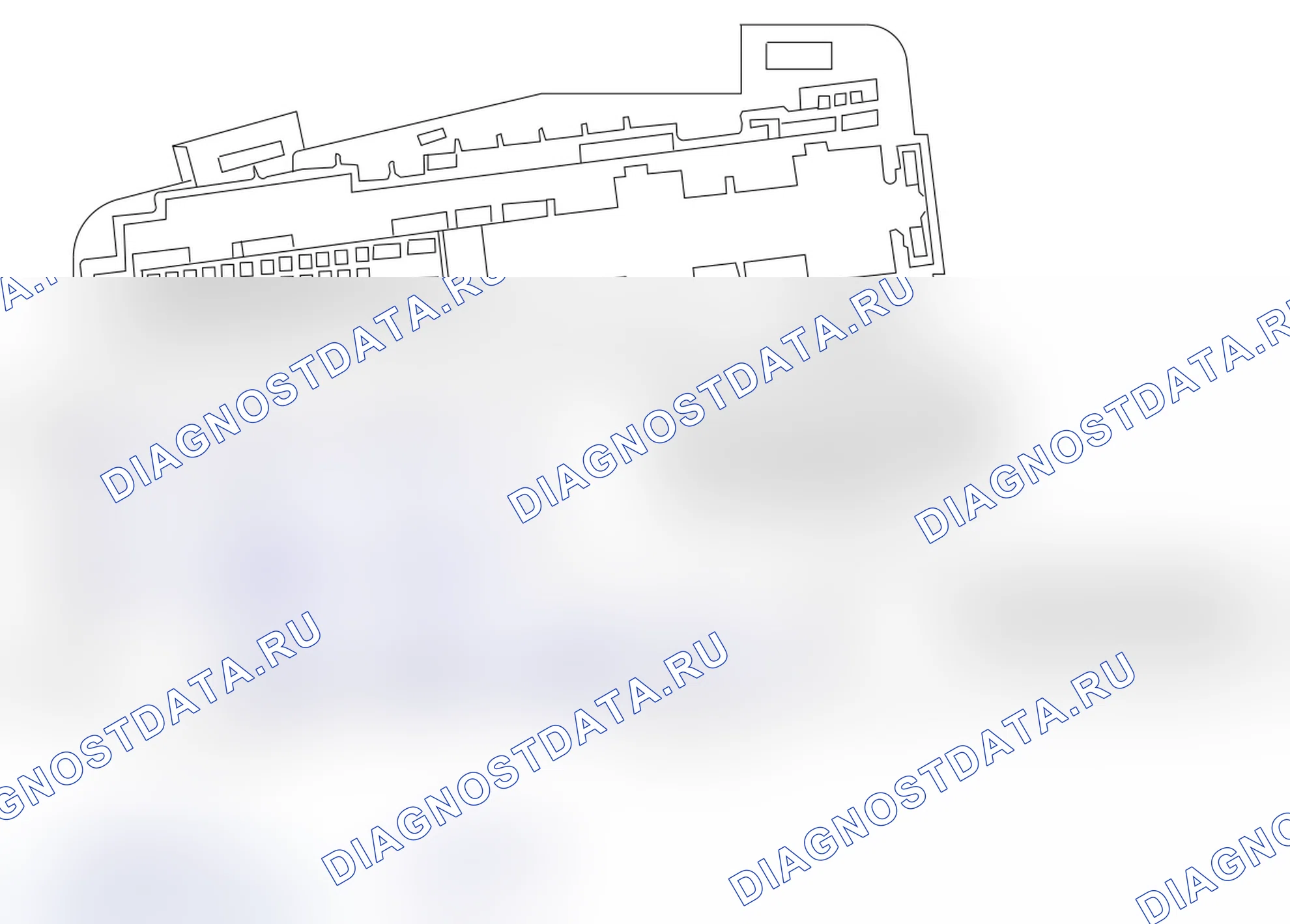 Распиновка разъёма K54. Opel Combo C