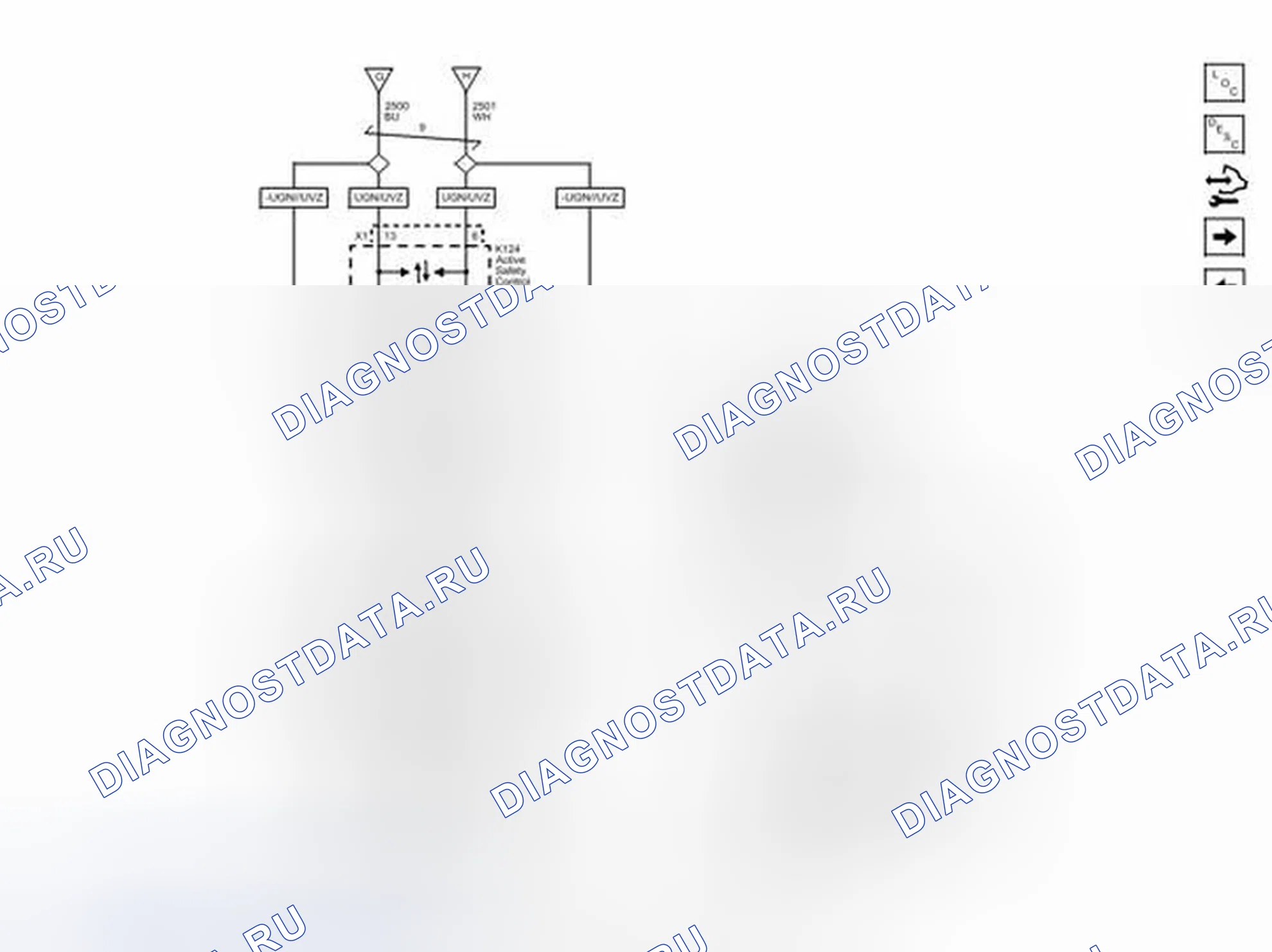 Рис. 5: Высокоскоростная сеть GMLAN (2 из 2). Cadillac ATS I