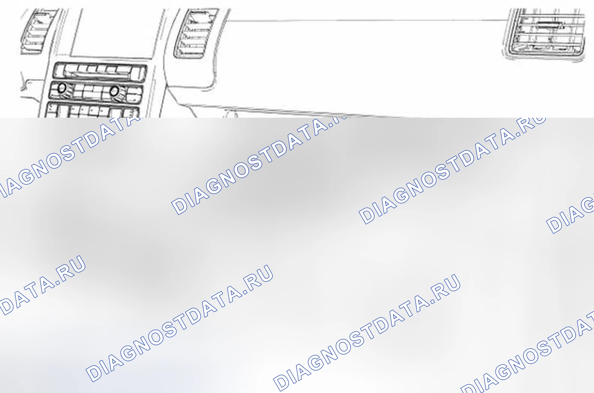 Рис. 199: Фильтр воздуха в кабине. Ford Flex I