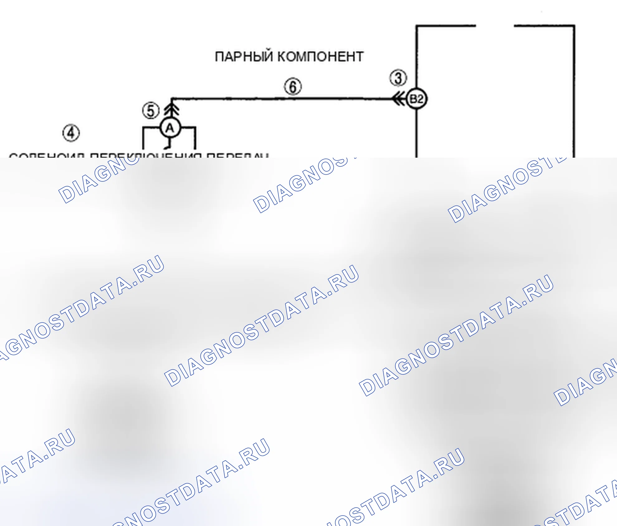 Рис. 308: расшифровка кода ошибки P0976 [хтагх1, хтегх2] AW6A-EL AW6AX-EL. Mazda CX-7 I