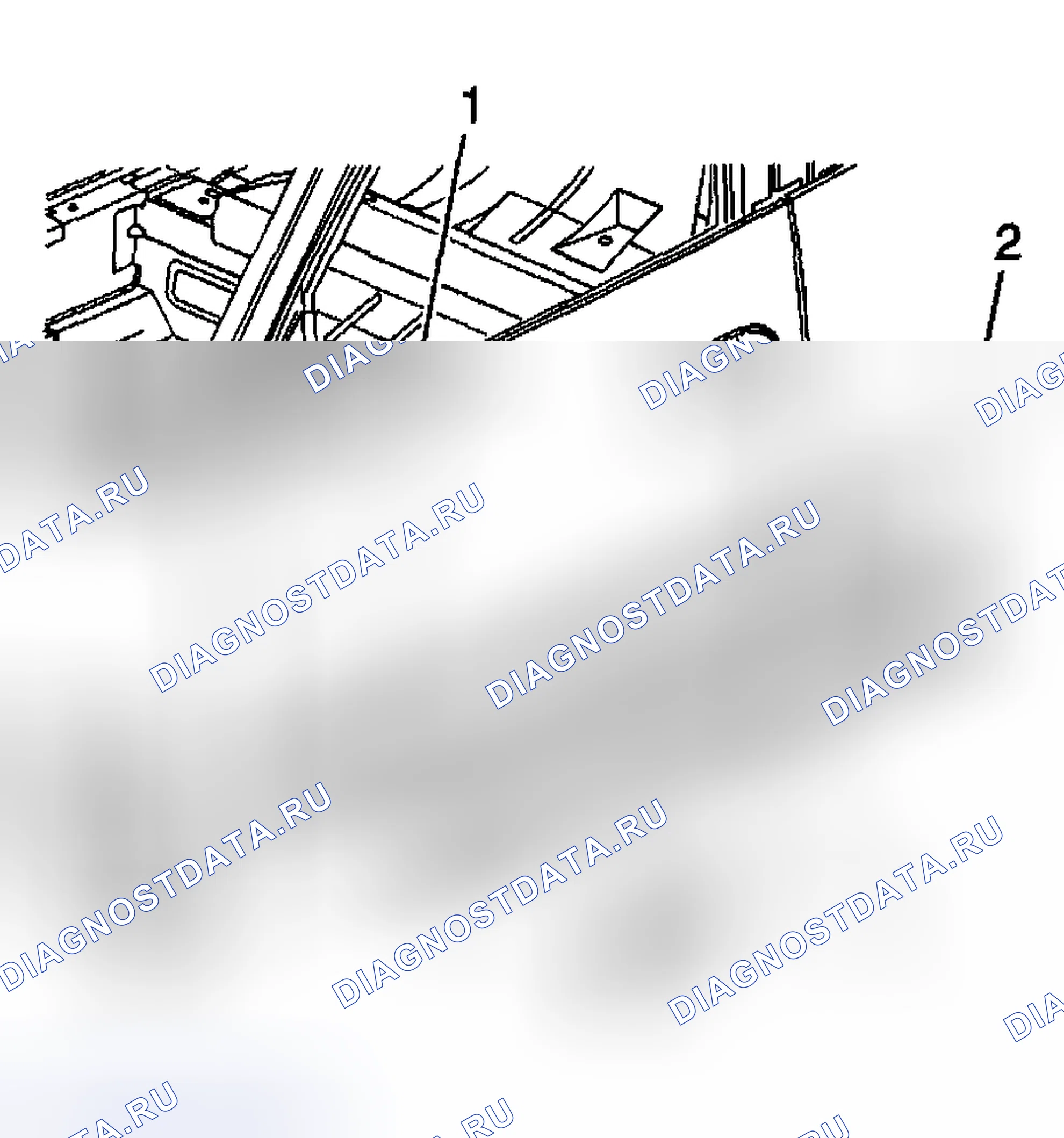 Рис. 35: Порядок демонтажа. Hyundai Terracan I