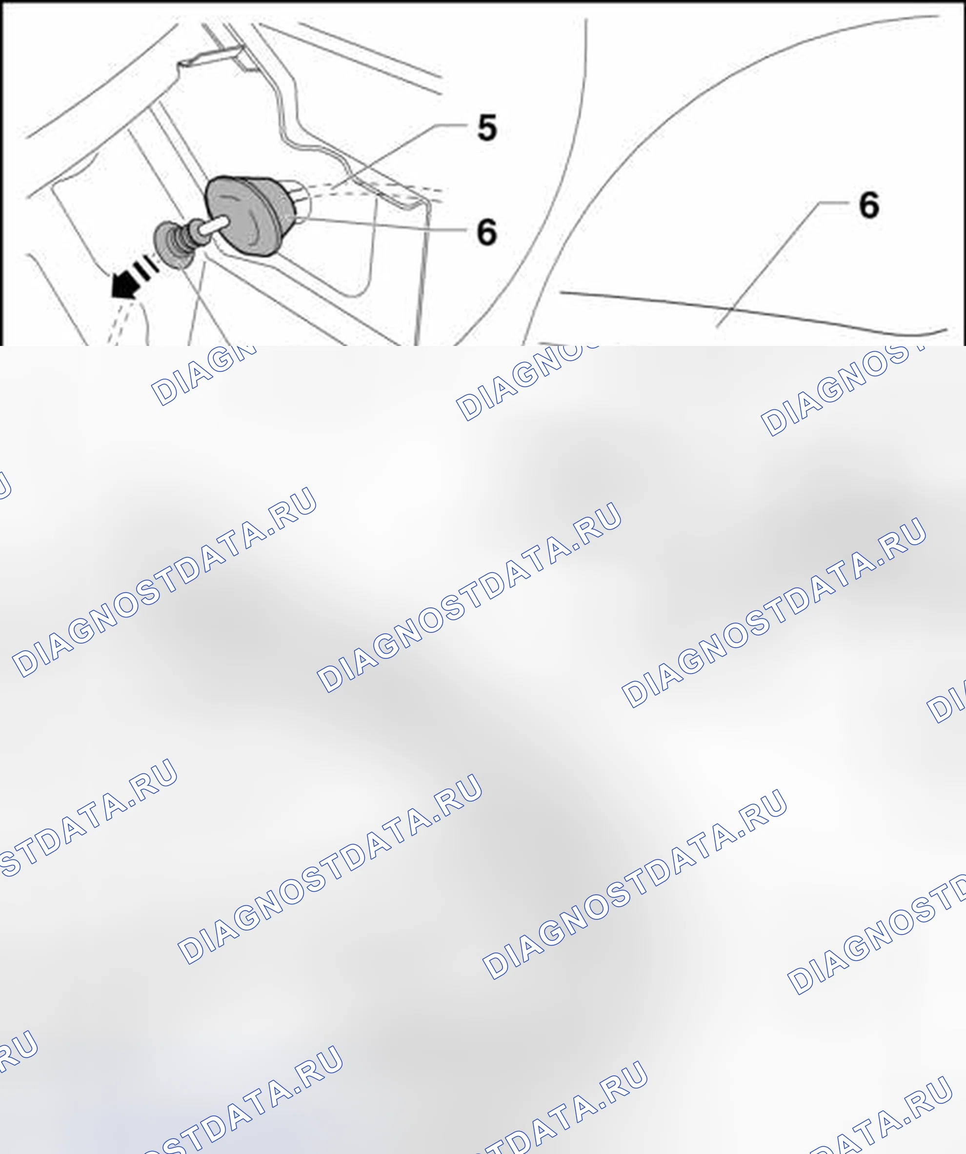 Рис. 4: РАСЦЕПЛЕНИЕ, РАЗЪЕДИНЕНИЕ. Volkswagen Tiguan I