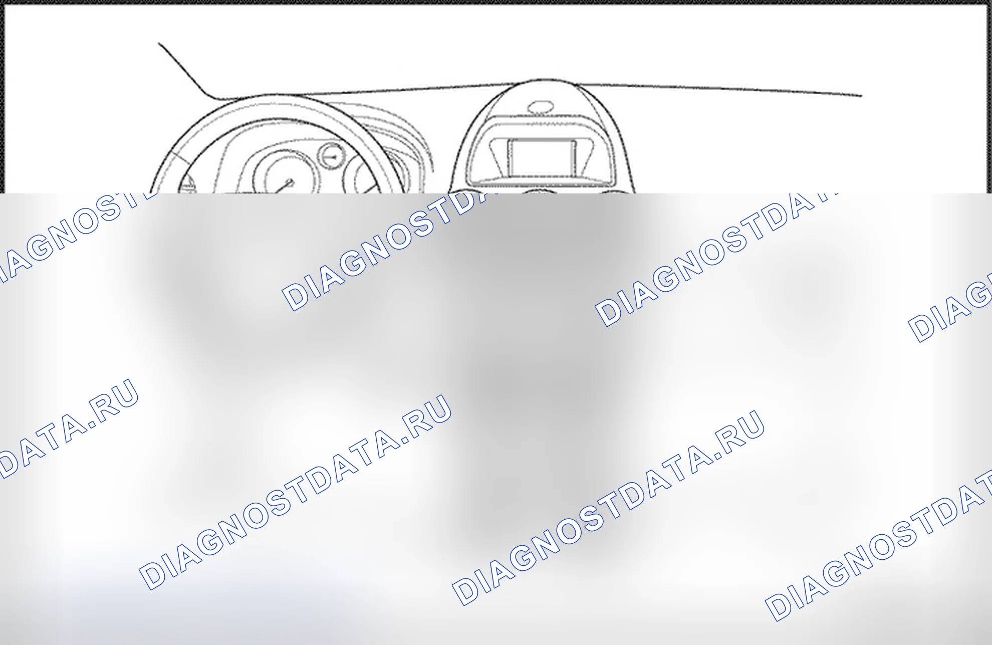 Замена информационного центра водителя (DIC) (Antara). Opel Antara I рестайлинг