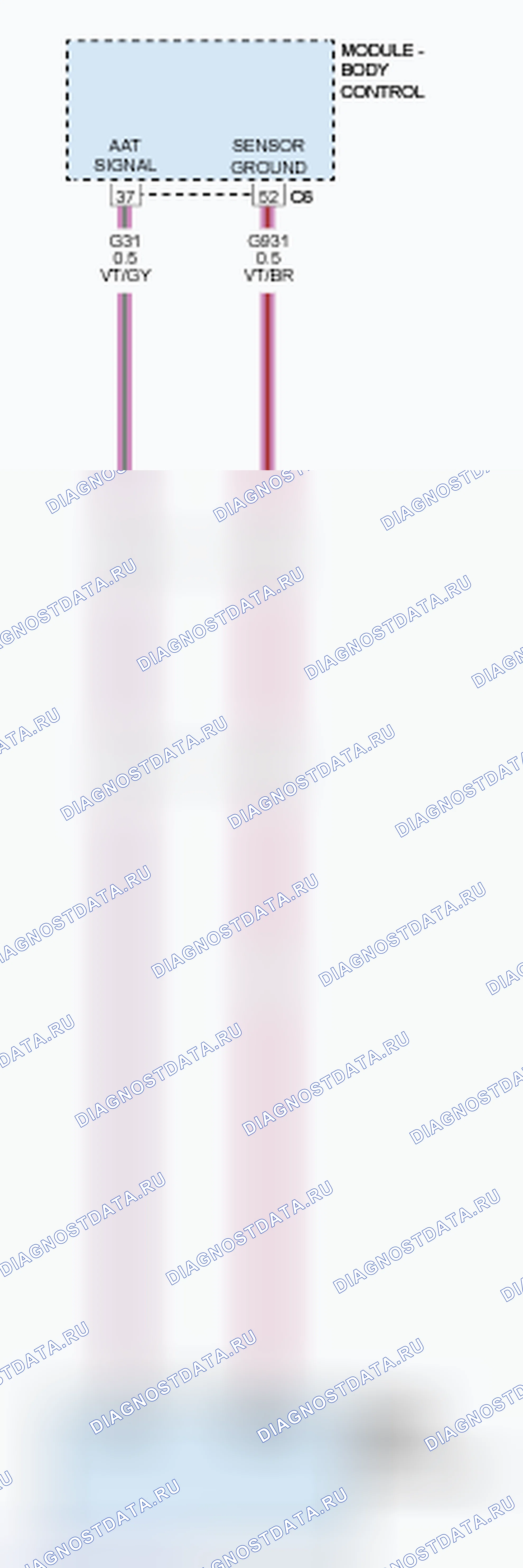 Рис. 128: P0070-11-ЦЕПЬ ДАТЧИКА ТЕМПЕРАТУРЫ ОКРУЖАЮЩЕГО ВОЗДУХА - замыкание на массу. Jeep Cherokee V рестайлинг