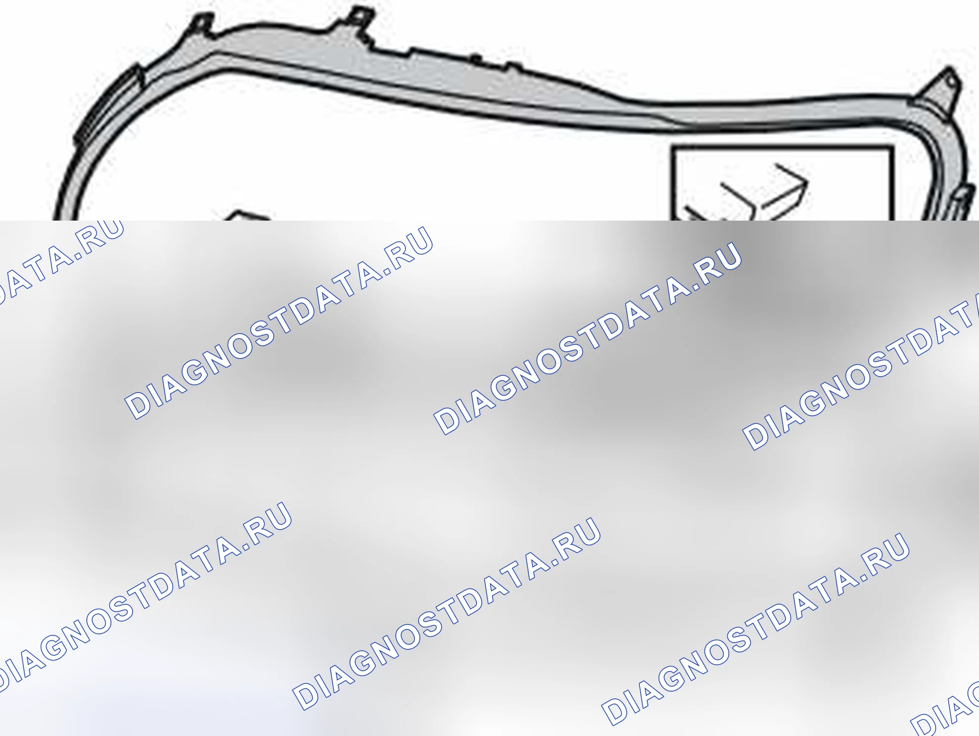 Рис. 235: Установка объектива фары. Volvo V70 II