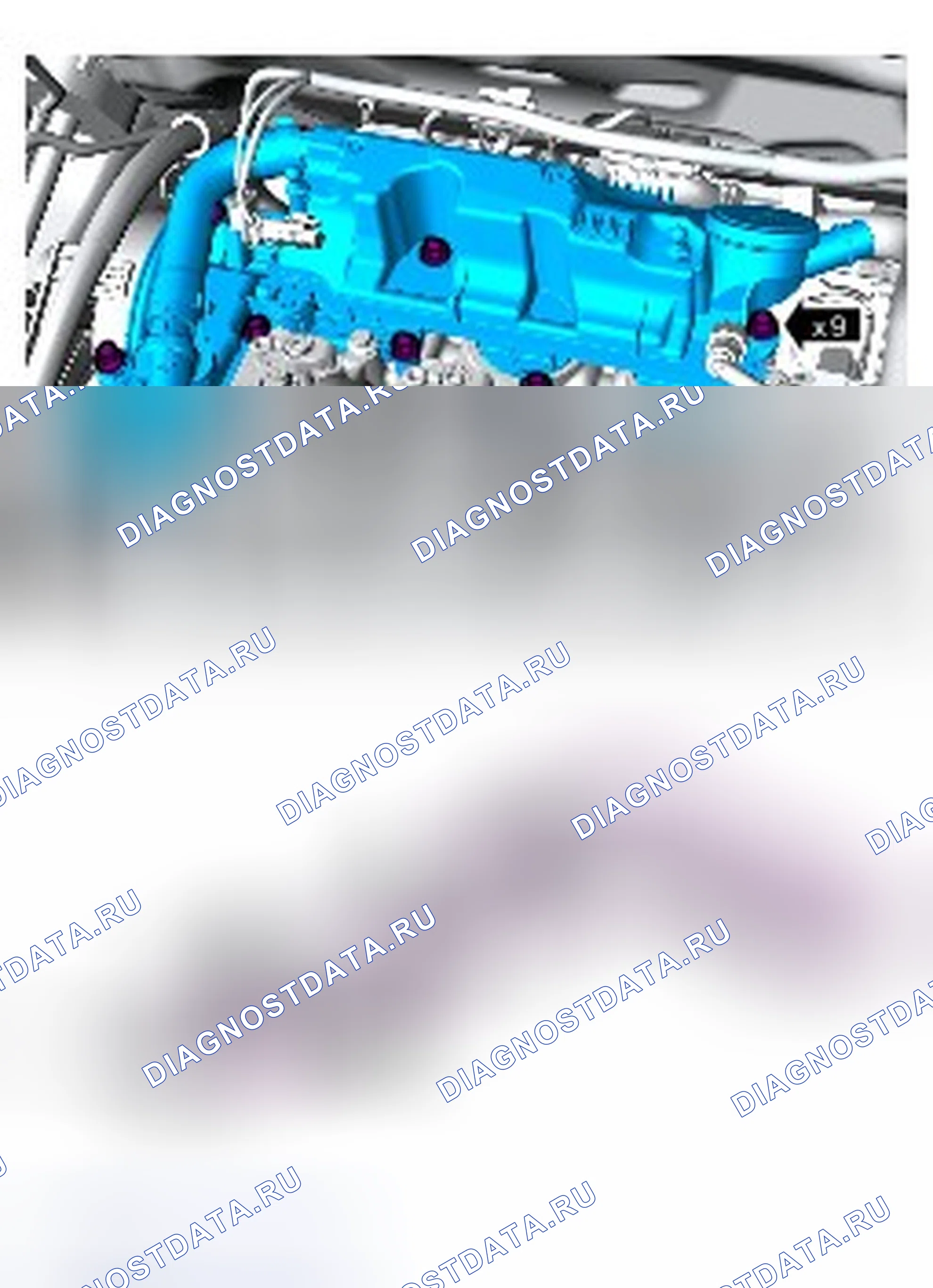 Как снять и установить крышку головки цилиндров. Ford Mondeo IV