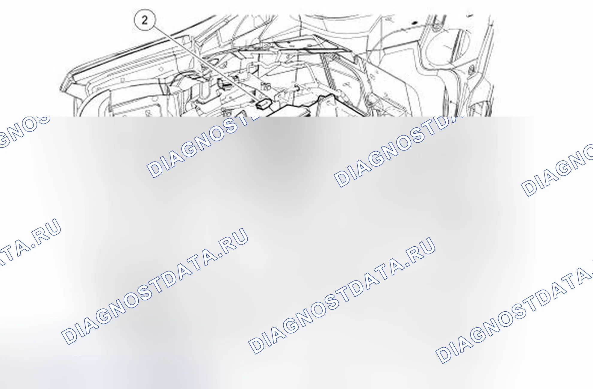 Рис. 24: Сабвуфер. Ford Focus II рестайлинг