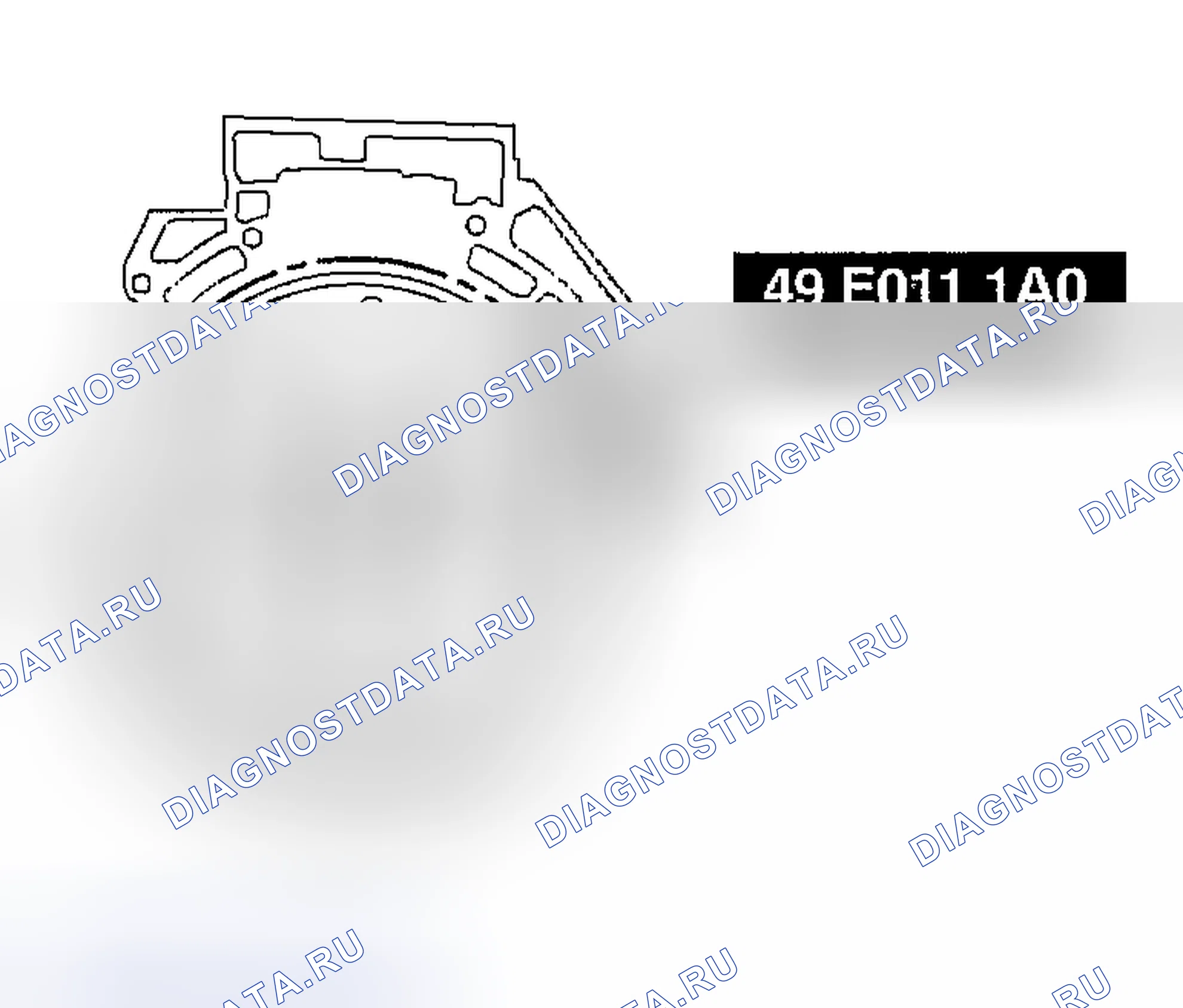 Рис. 355: ПРИВОДНАЯ ПЛАСТИНА (ATX), МАХОВИК (MTX-) В СБОРЕ ПРИМЕЧАНИЕ. Mazda 6 GG