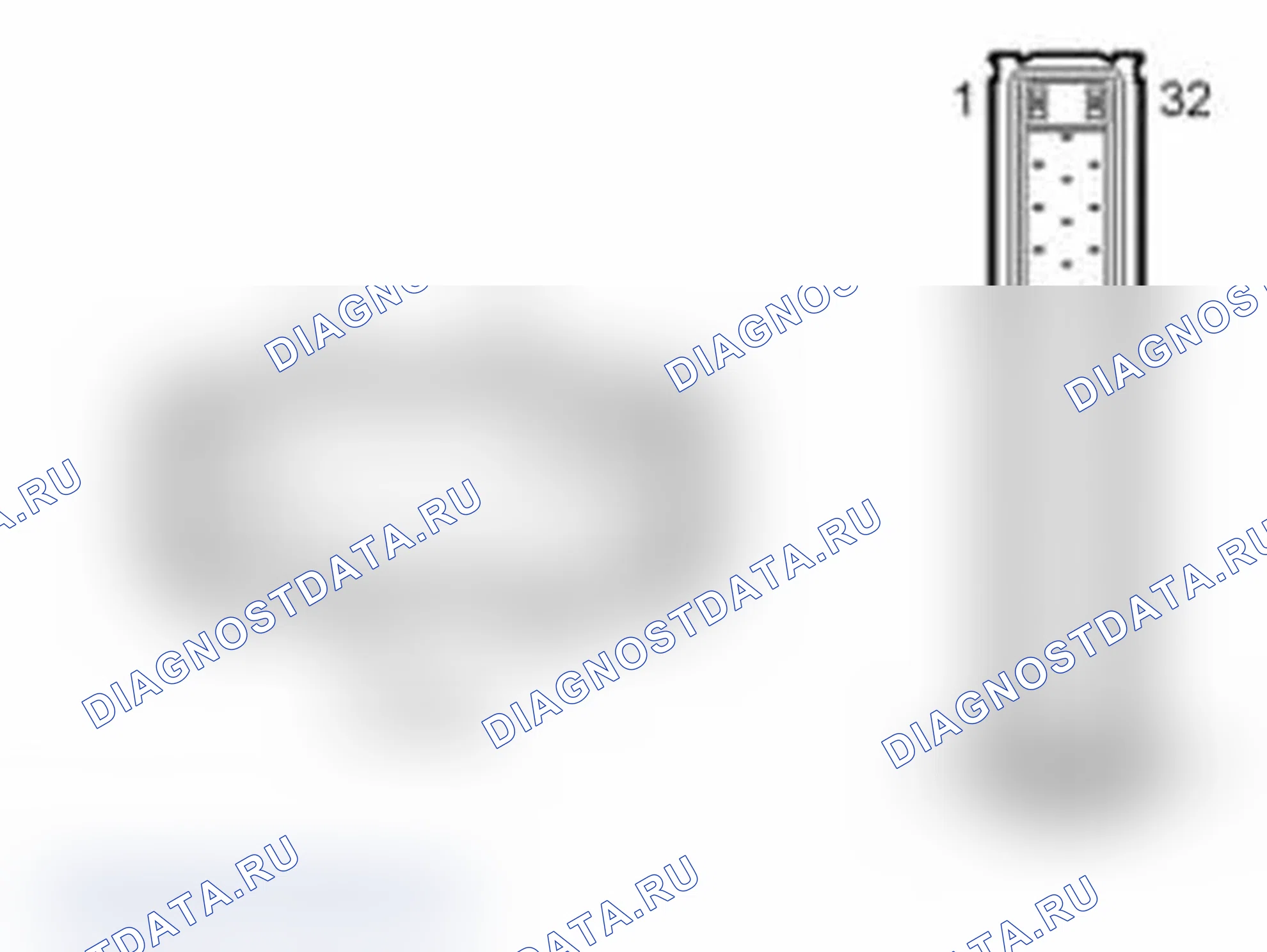 Рис. 40: диагностический тест L: коды неисправностей C0022:11, 12, 13, 14, 1D и 49. Mercury Mariner II рестайлинг
