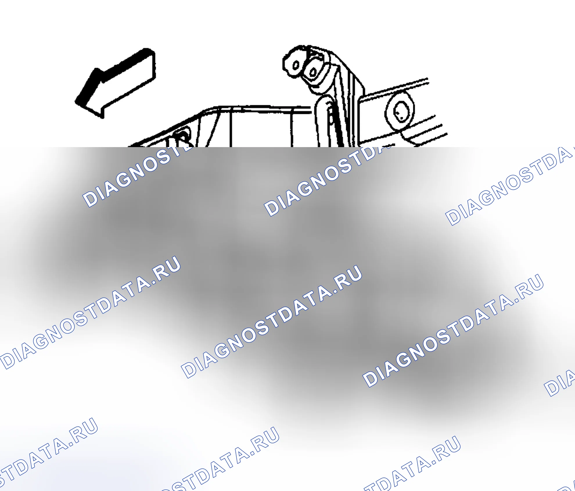Рис. 5: Порядок демонтажа. GMC Cab & Chassis Sierra 3500 GMT800 early