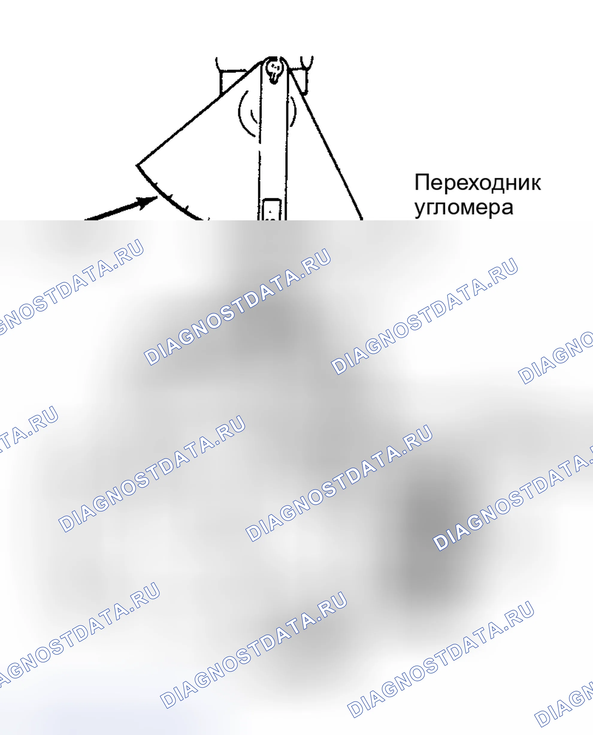 Рис. 108: Угломер и установочный файл адаптера Инструмент, необходимый для установки на более толстый рычаг дросселя V6.. Buick LeSabre V