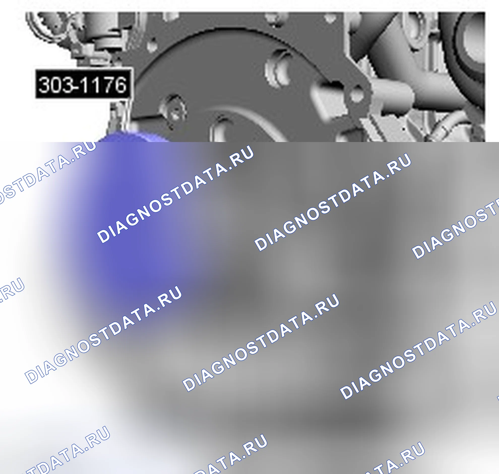 Как снять и установить заднее уплотнение коленчатого вала. Ford Galaxy III