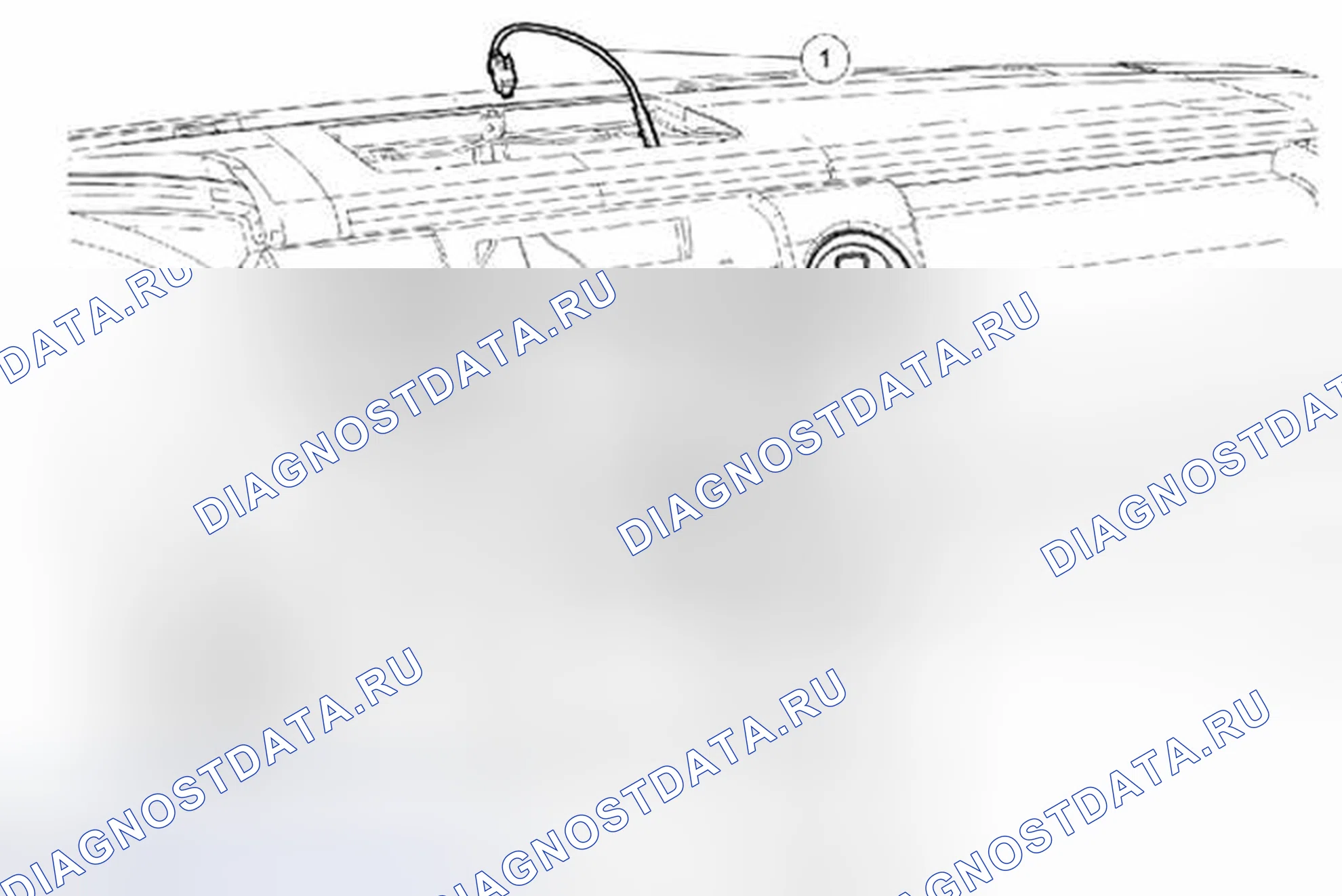 Рис. 28: Кабель и порт универсальной последовательной шины (USB). Ford F-150 XII