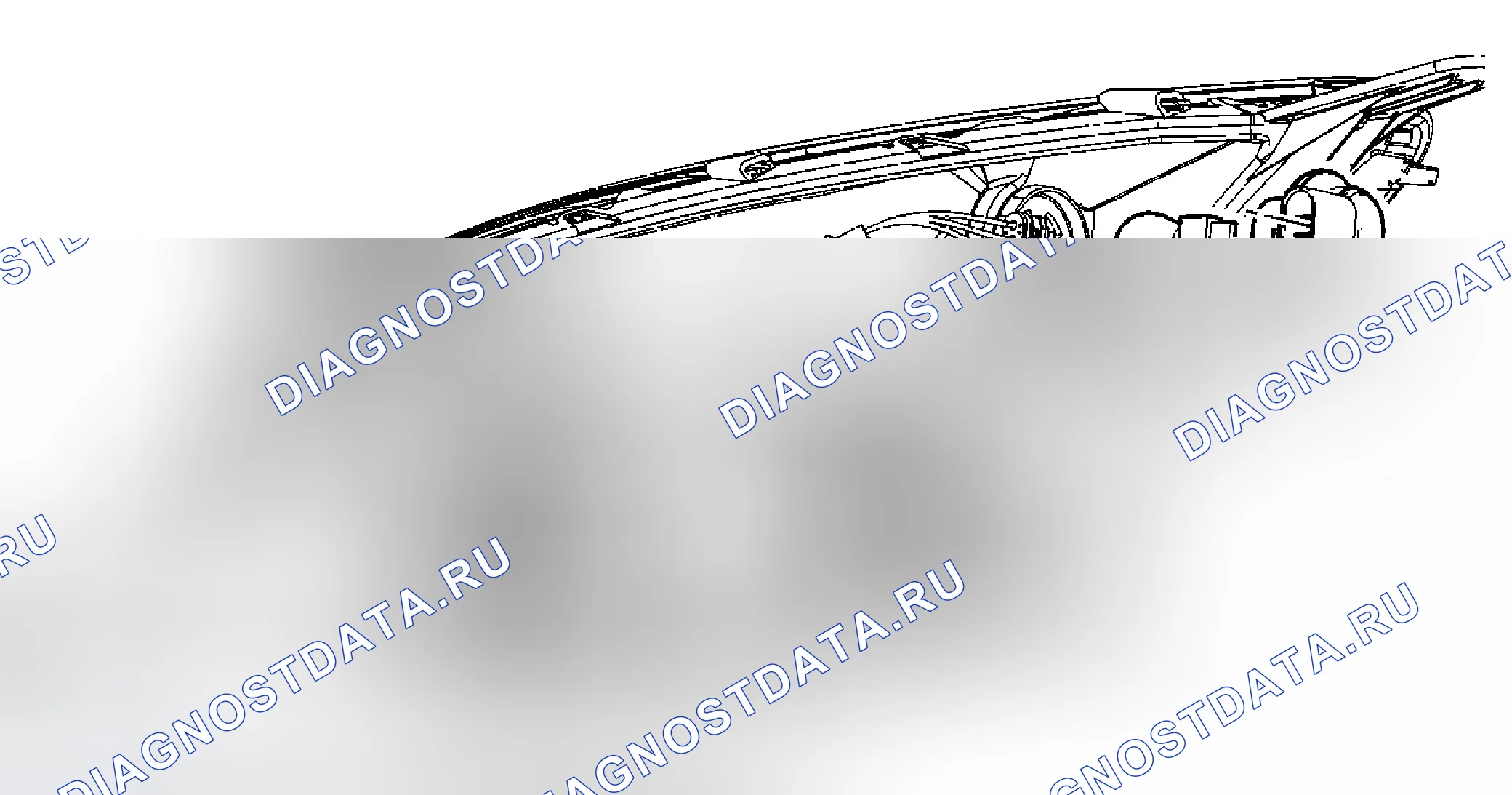 Рис. 33: Замена лампы сигнала переднего поворота. Kia Rio III рестайлинг