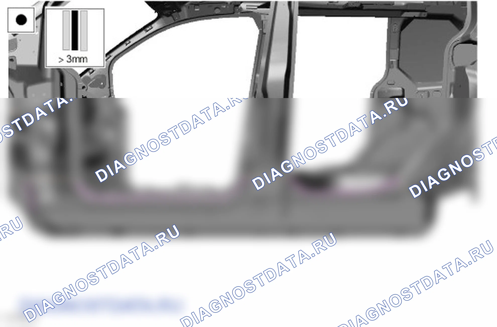 Как снять и установить панель нижней обвязки. Ford Transit Connect II