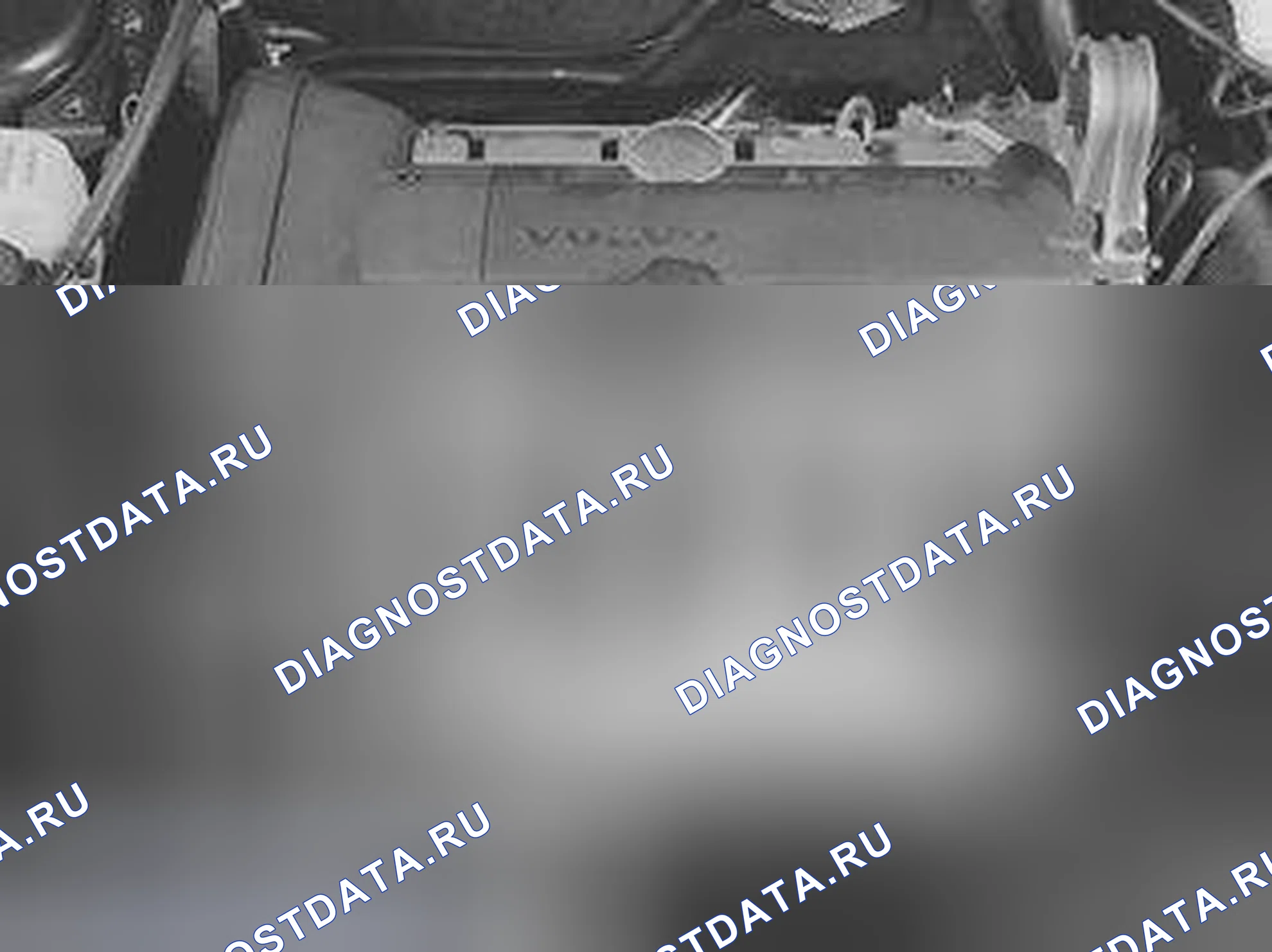 Рис. 177: Установка впускного коллектора. Volvo V70 II