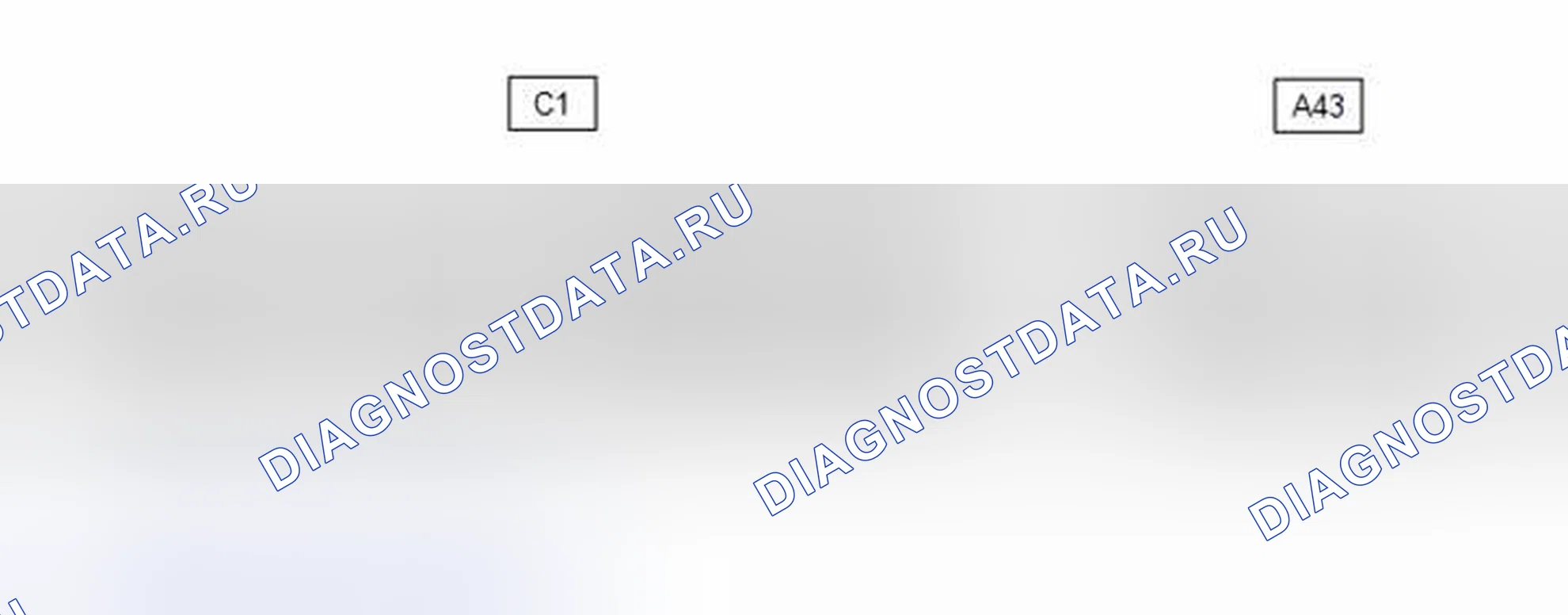 Рис. 31: ТЕРМИНАЛЫ блок управления двигателем [12 / 2013 -]. Toyota Highlander III