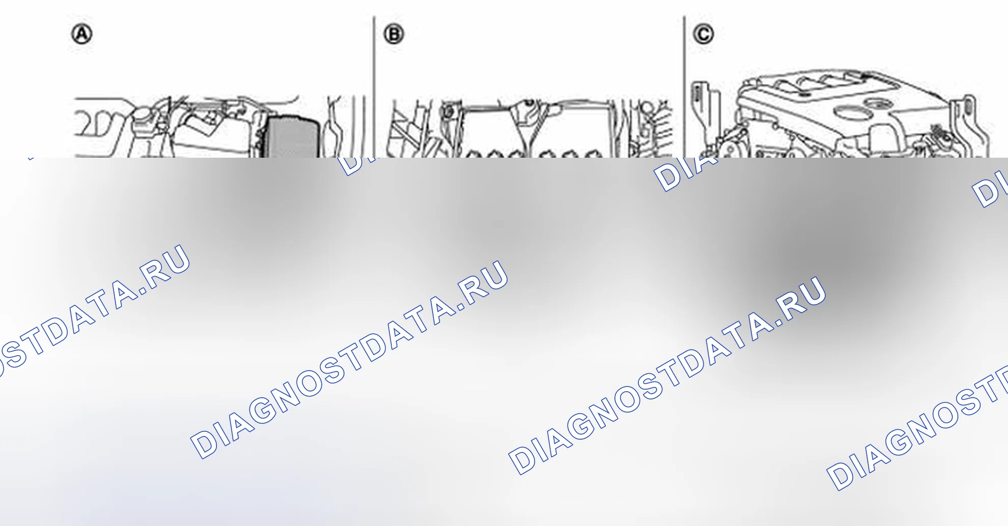 Рис. 4: Расположение компонентов. Honda Inspire I