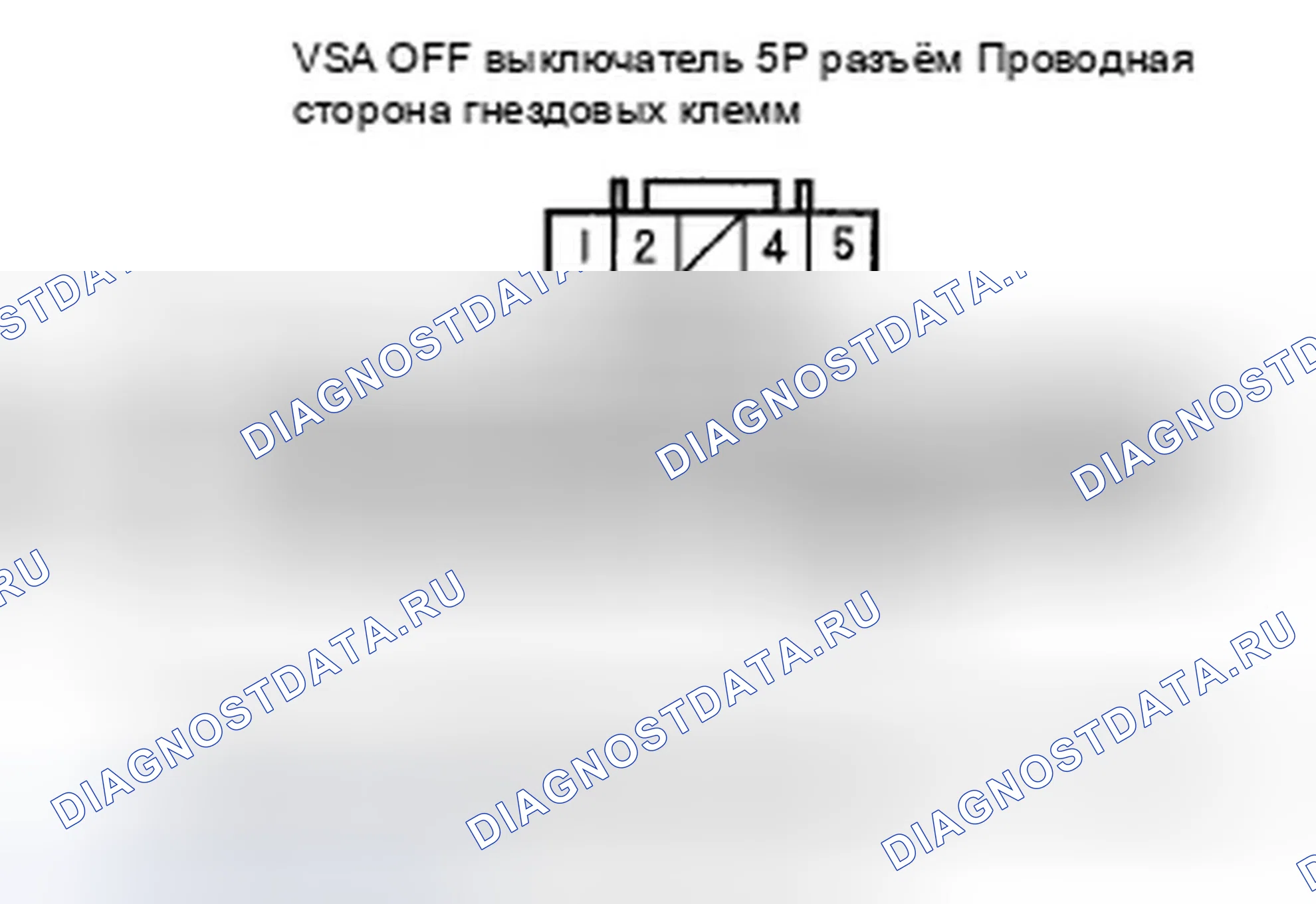 Рис. 69: Неисправность выключателя расшифровка кода ошибки 117: VSA OFF. Honda Insight ZE2