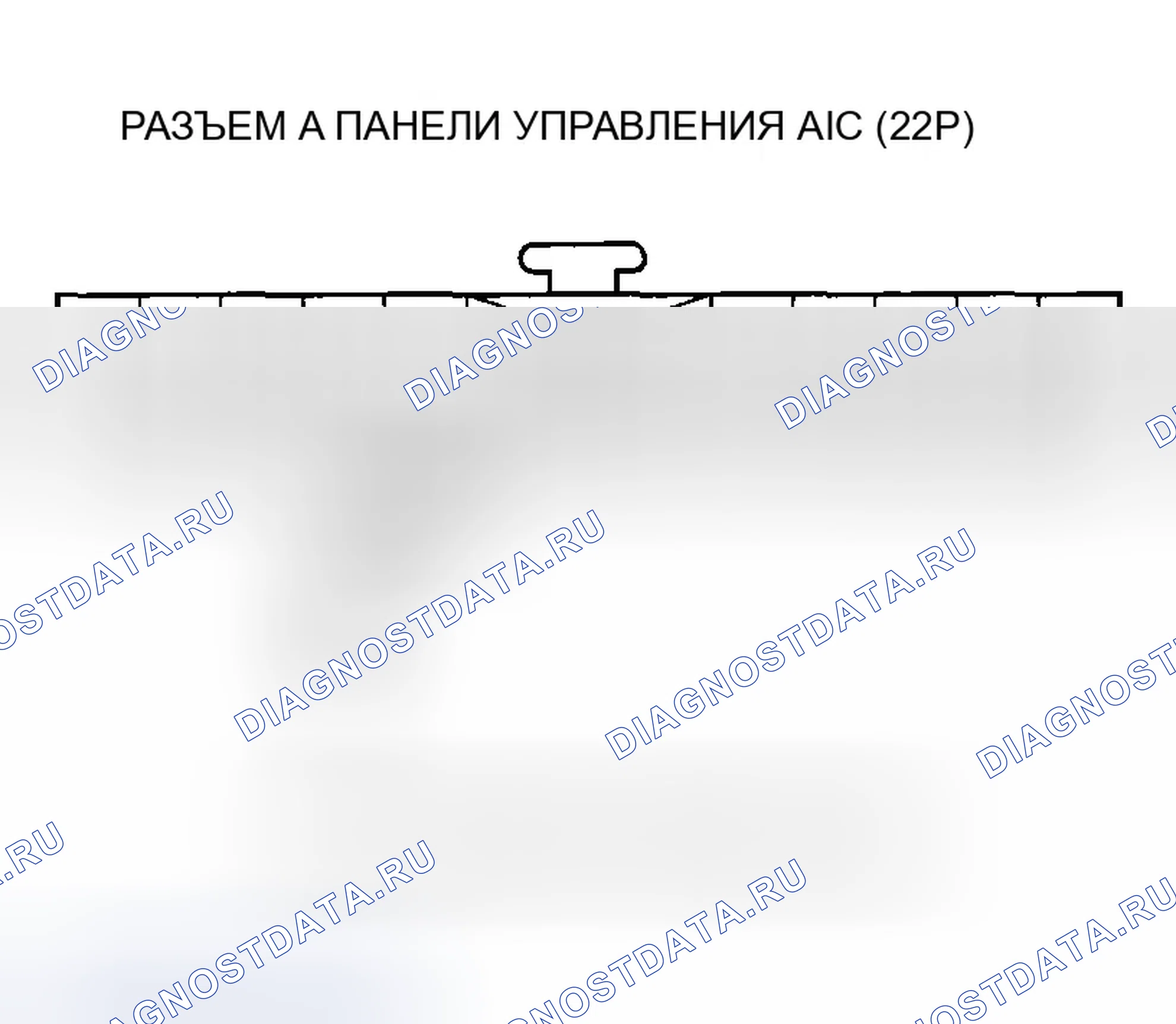 Рис. 7: Индикатор расшифровка кода ошибки B1232 или расшифровка кода ошибки 8: Короткое замыкание в цепи датчика температуры испарителя. Honda Odyssey I