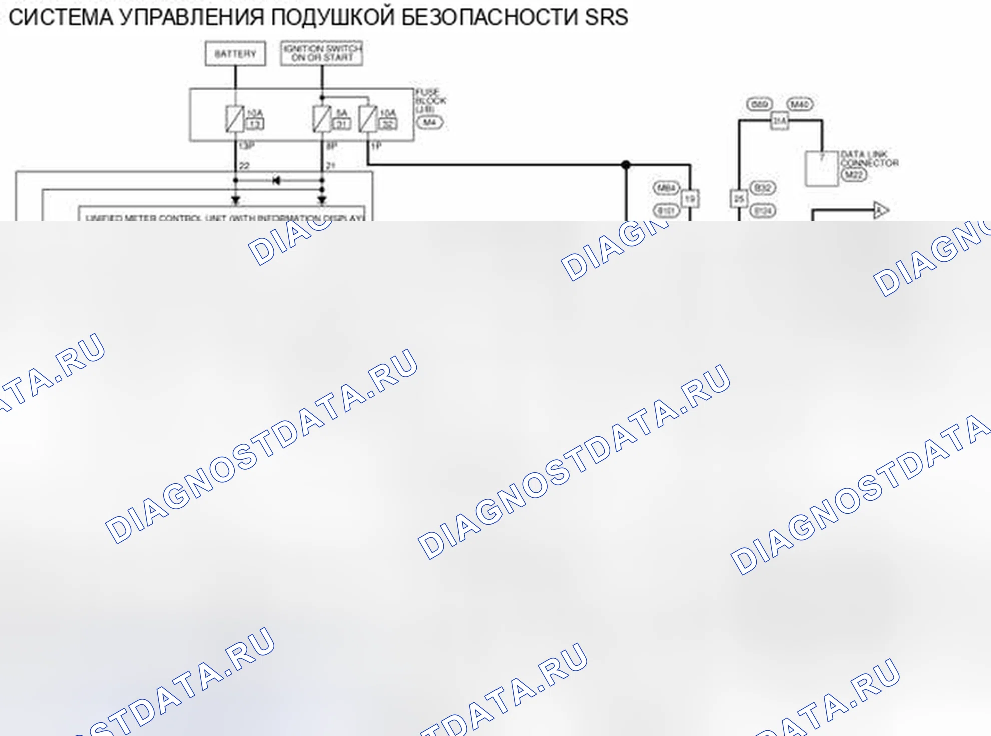 Рис. 70: электросхема. Nissan Pathfinder IV рестайлинг