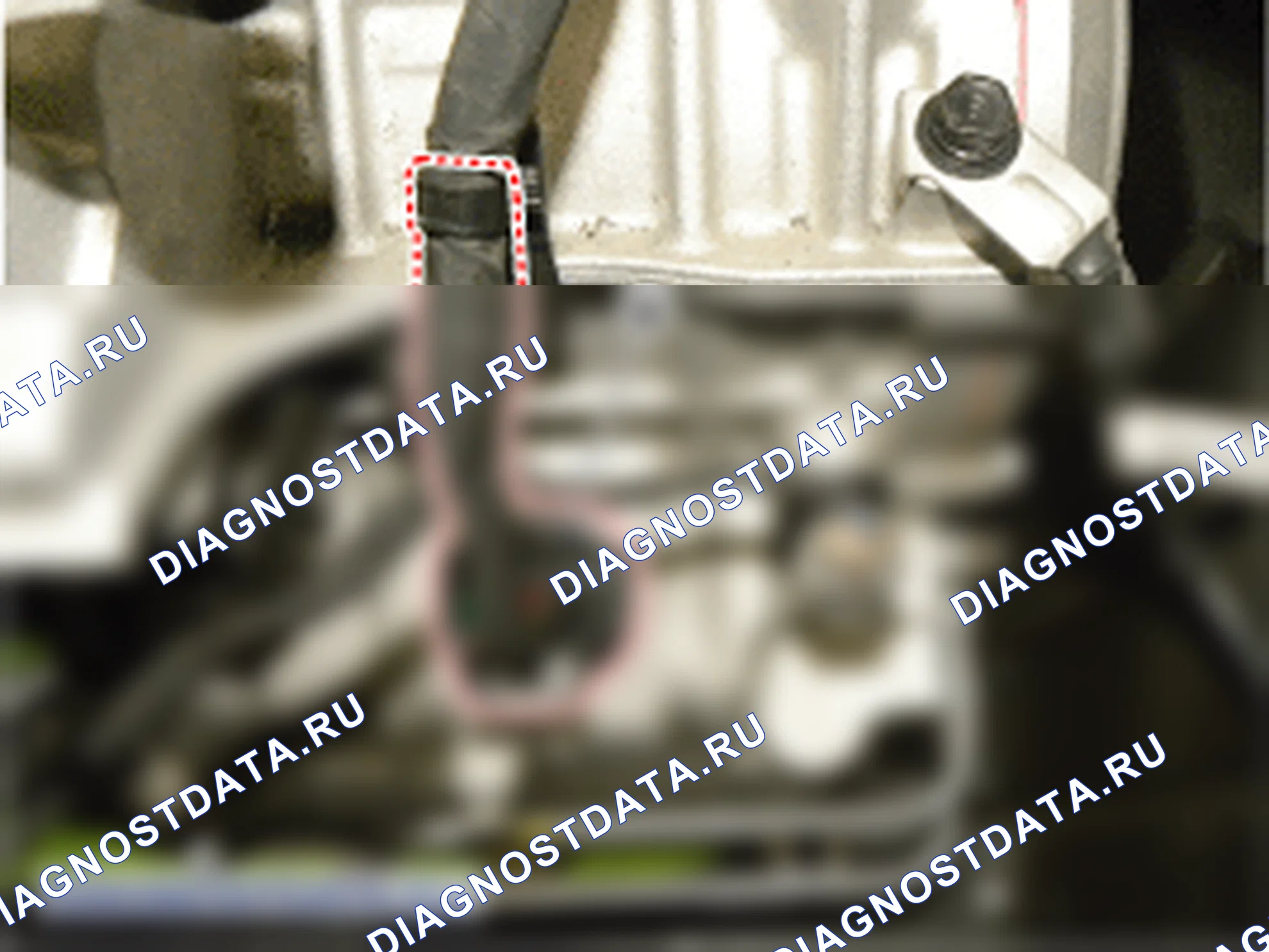 Снятие корпуса клапана. Hyundai GRAND i10/Xcent BA
