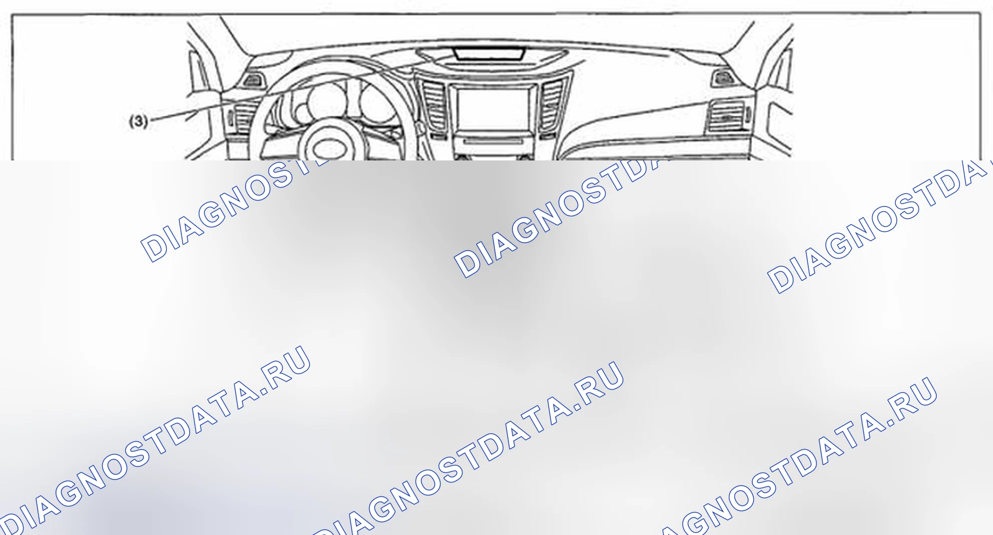 Рис. 151: РАСПОЛОЖЕНИЕ. Subaru Legacy BM/BR