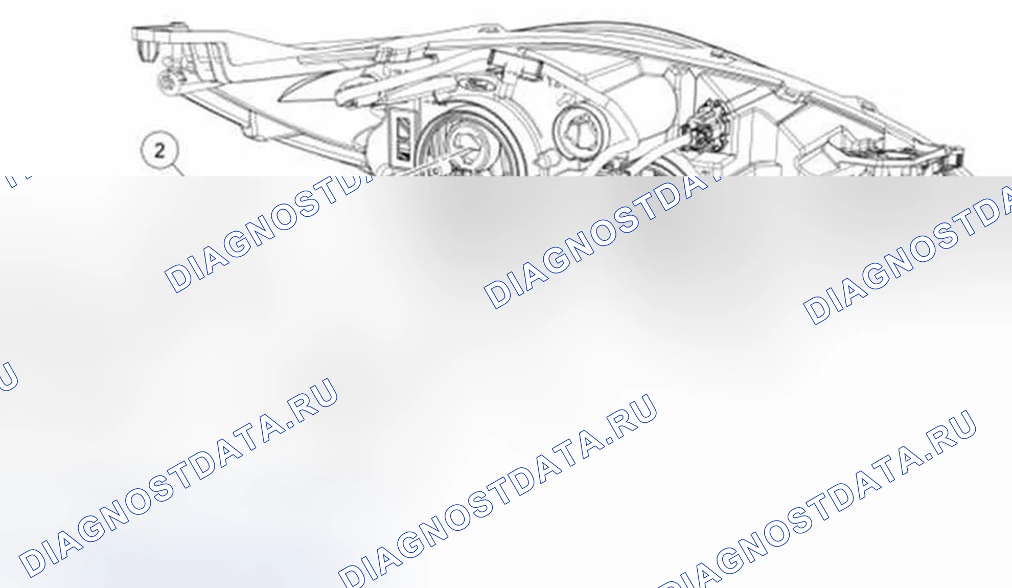 Рис. 122: Лампа фары. Ford Fiesta Mk6