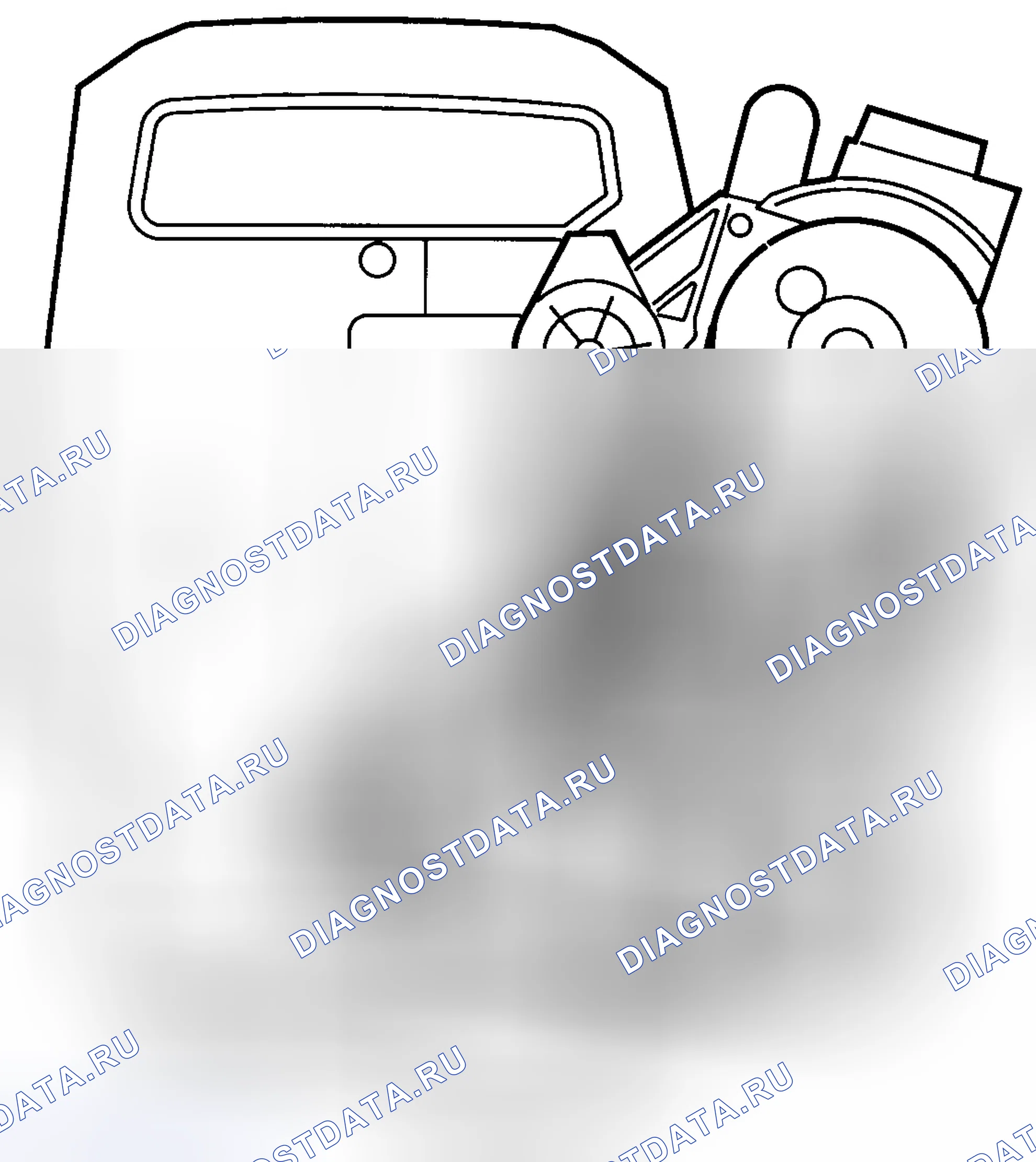 Рис. 39: Установка ремня вспомогательного оборудования. Volvo C70 I