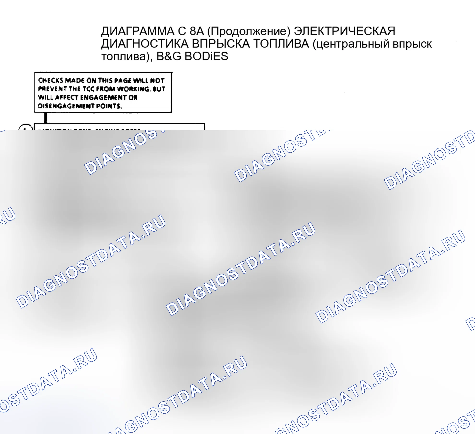 Рис. 443: Блок-схема C8A (2 из 2), электрическая диагностика муфта блокировки гидротрансформатора. Chevrolet Camaro III рестайлинг