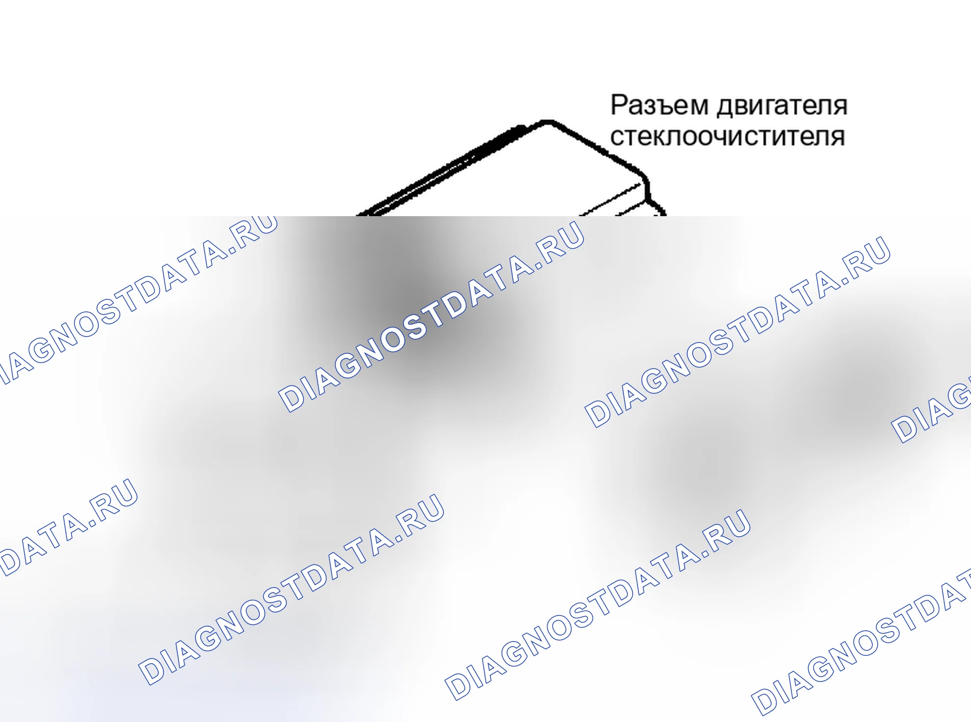 Рис. 8: RX7 Проверка стеклоочистителя и идентификатор терминала. Mazda 626 GC