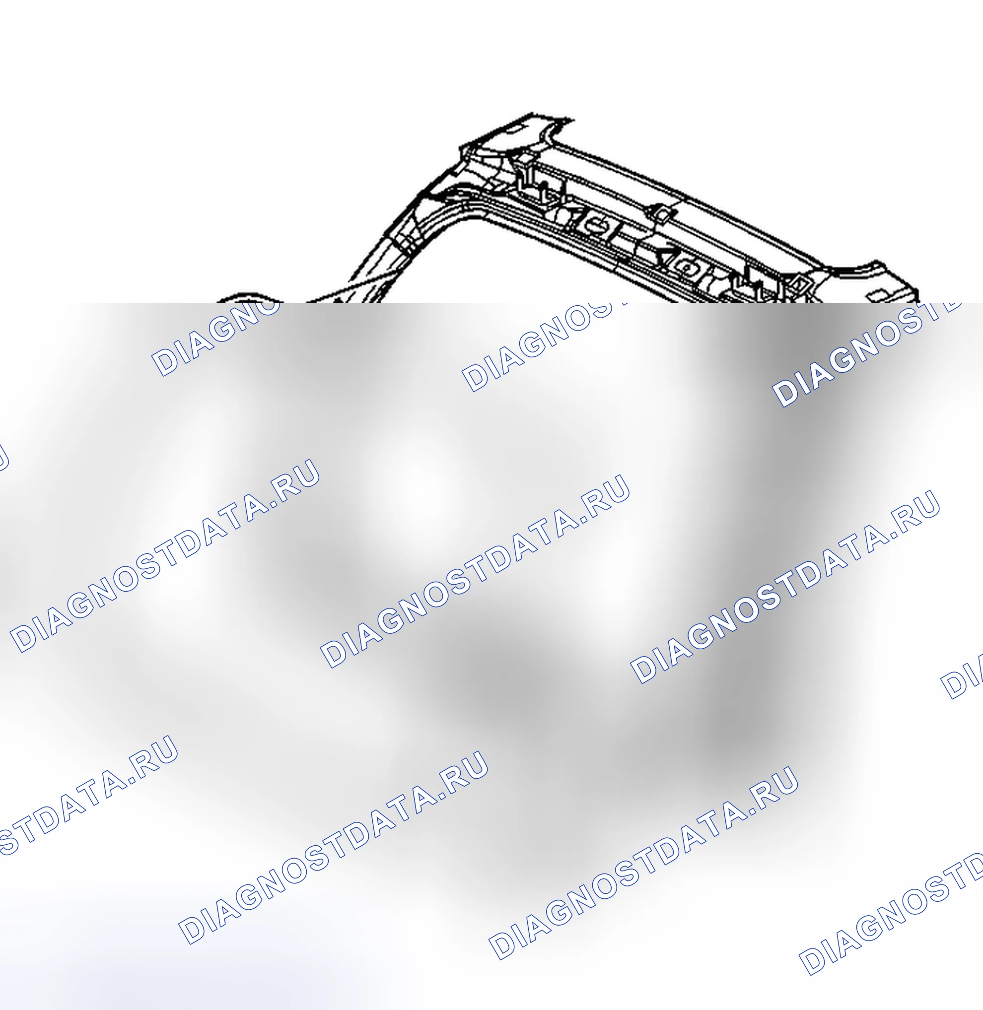 Рис. 54: Порядок демонтажа. Saab 9-7X I