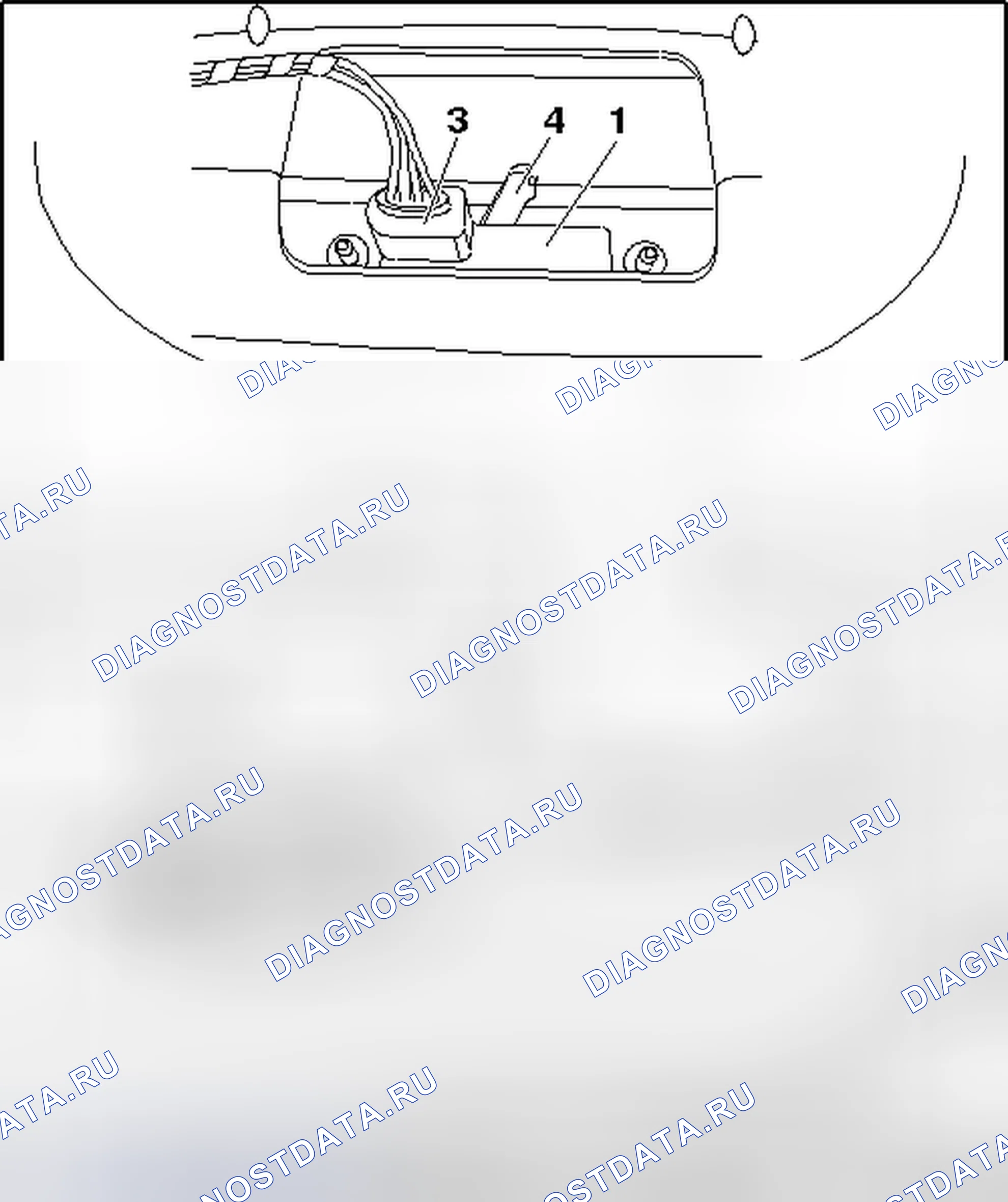 Рис. 462: ЗАЩЕЛКА КАПОТА. Volkswagen Passat B6