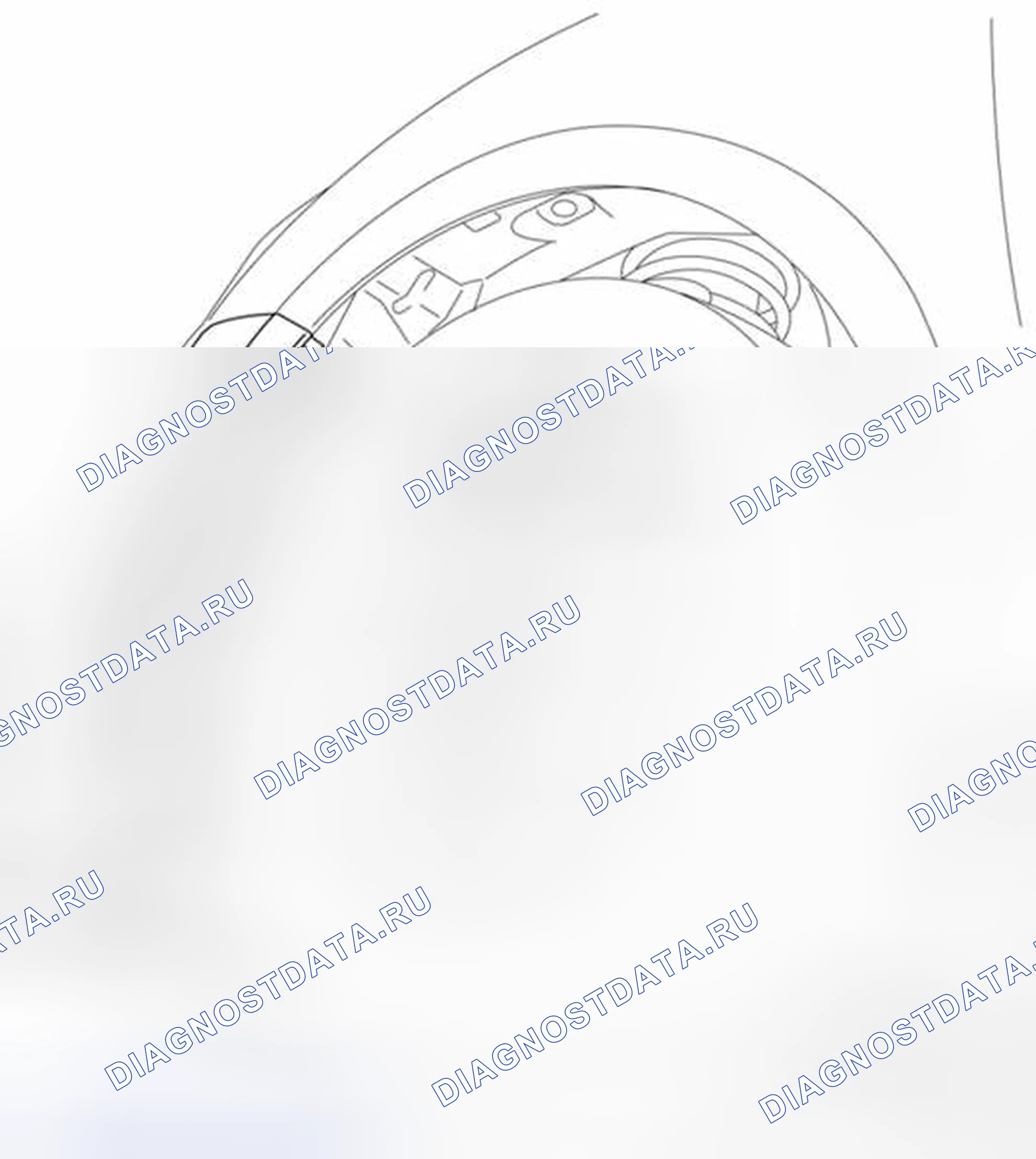 Рис. 15: СНЯТИЕ / УСТАНОВКА ПЕРЕДНЕГО БАМПЕРА. Mazda 3 BL рестайлинг
