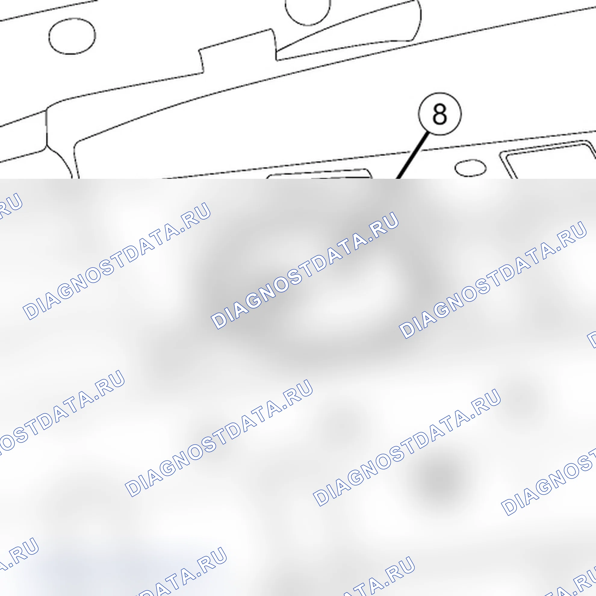 Топливный бак: слив — вариант 2. Renault Scenic II