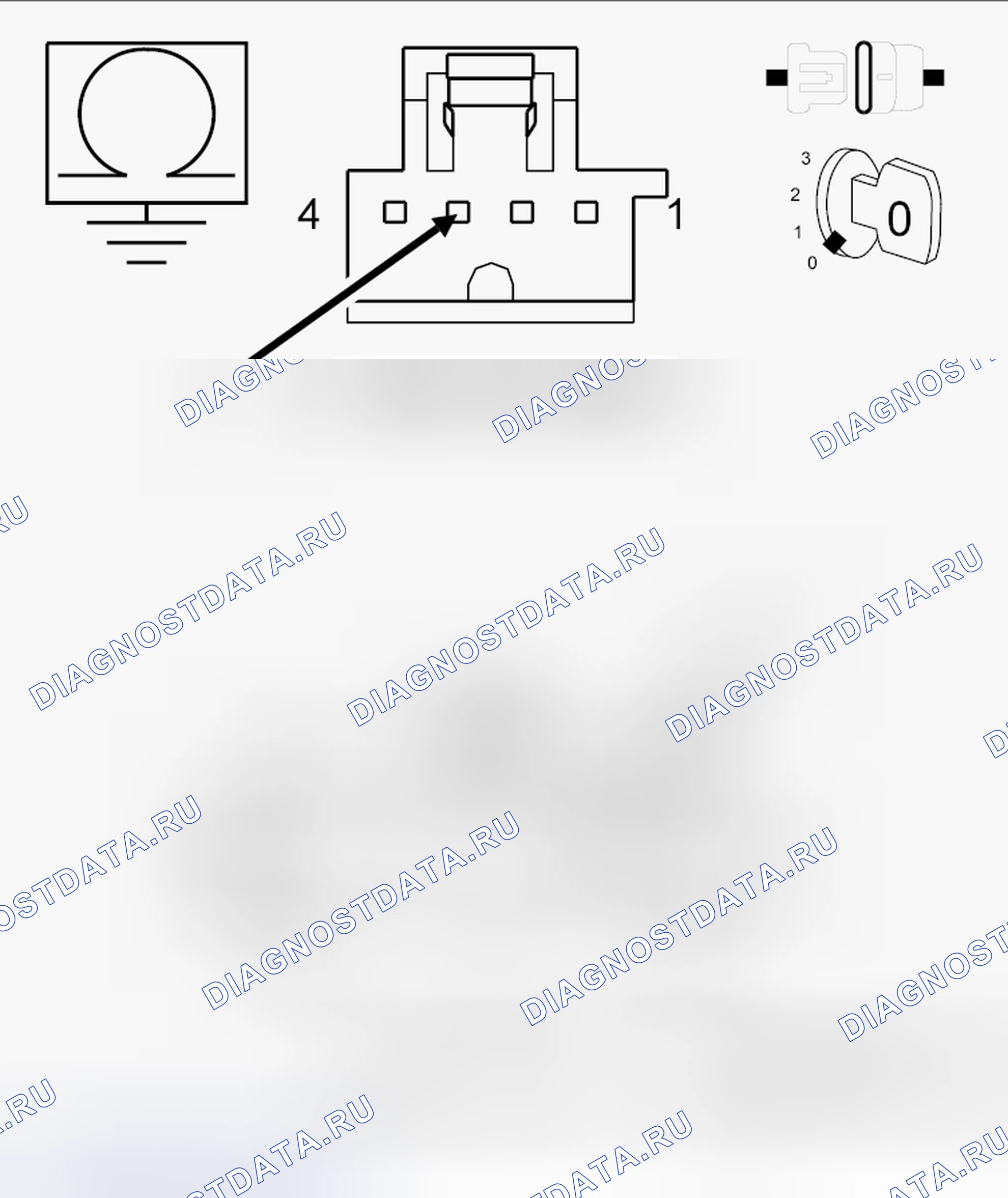 Рис. 66: ДИАГНОСТИЧЕСКИЙ ТЕСТ. Dodge Grand Caravan V