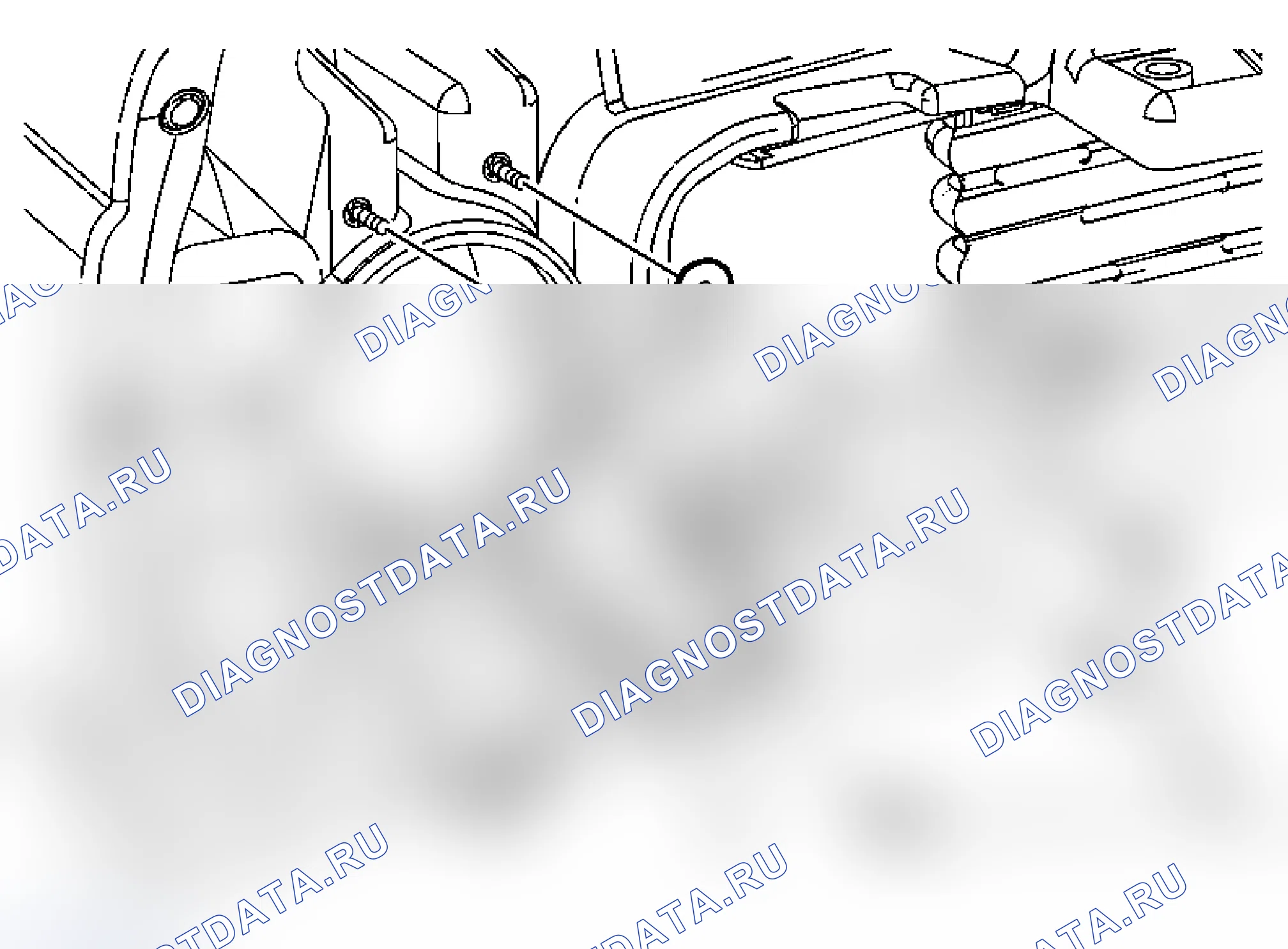 Рис. 21: Замена противотуманной фары - спереди. Chevrolet Silverado 3500 