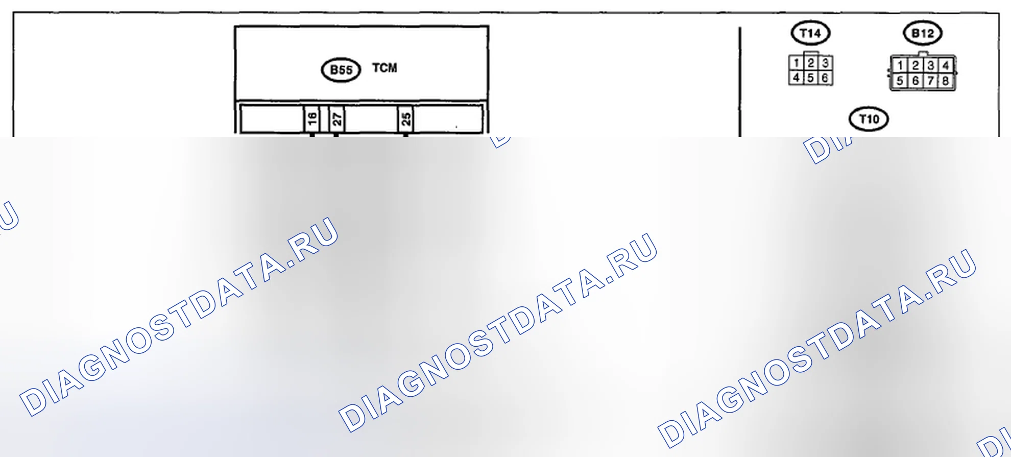 Рис. 643: электросхема. Subaru Legacy BM/BR