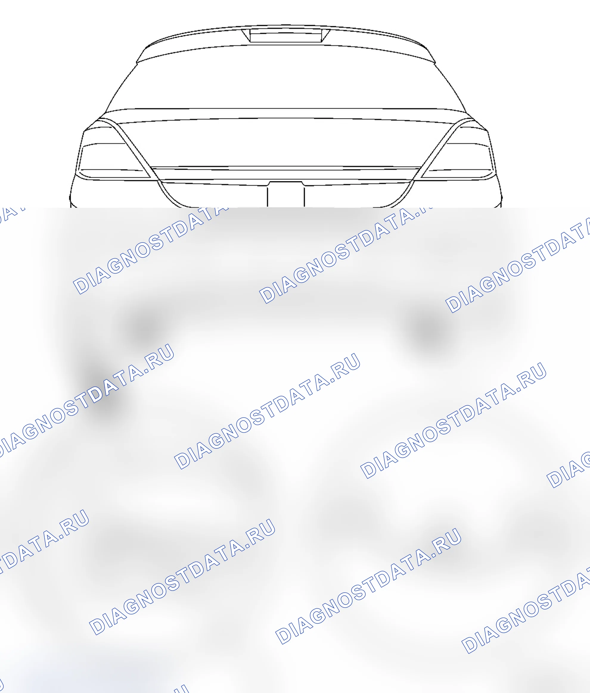 Замена спойлера задней обшивки. Opel Zafira B