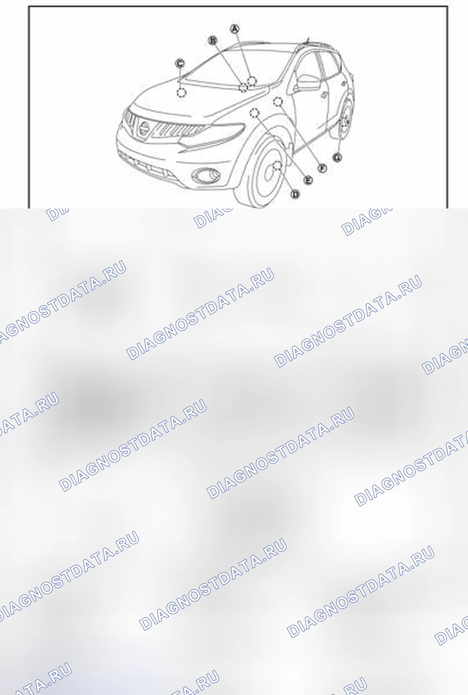 Рис. 5: КРОМЕ США. Nissan Murano Z51 рестайлинг 2
