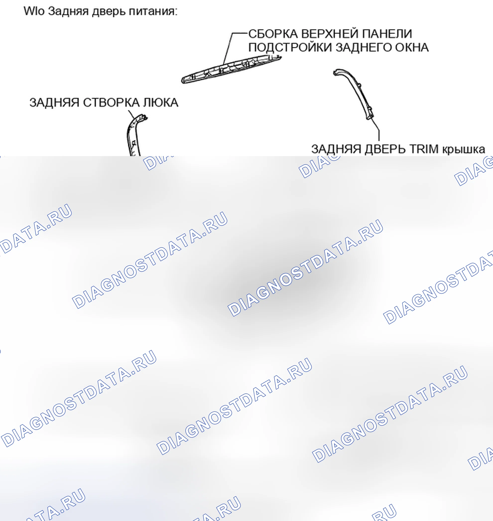 Рис. 243: КОМПОНЕНТЫ. Toyota Highlander II