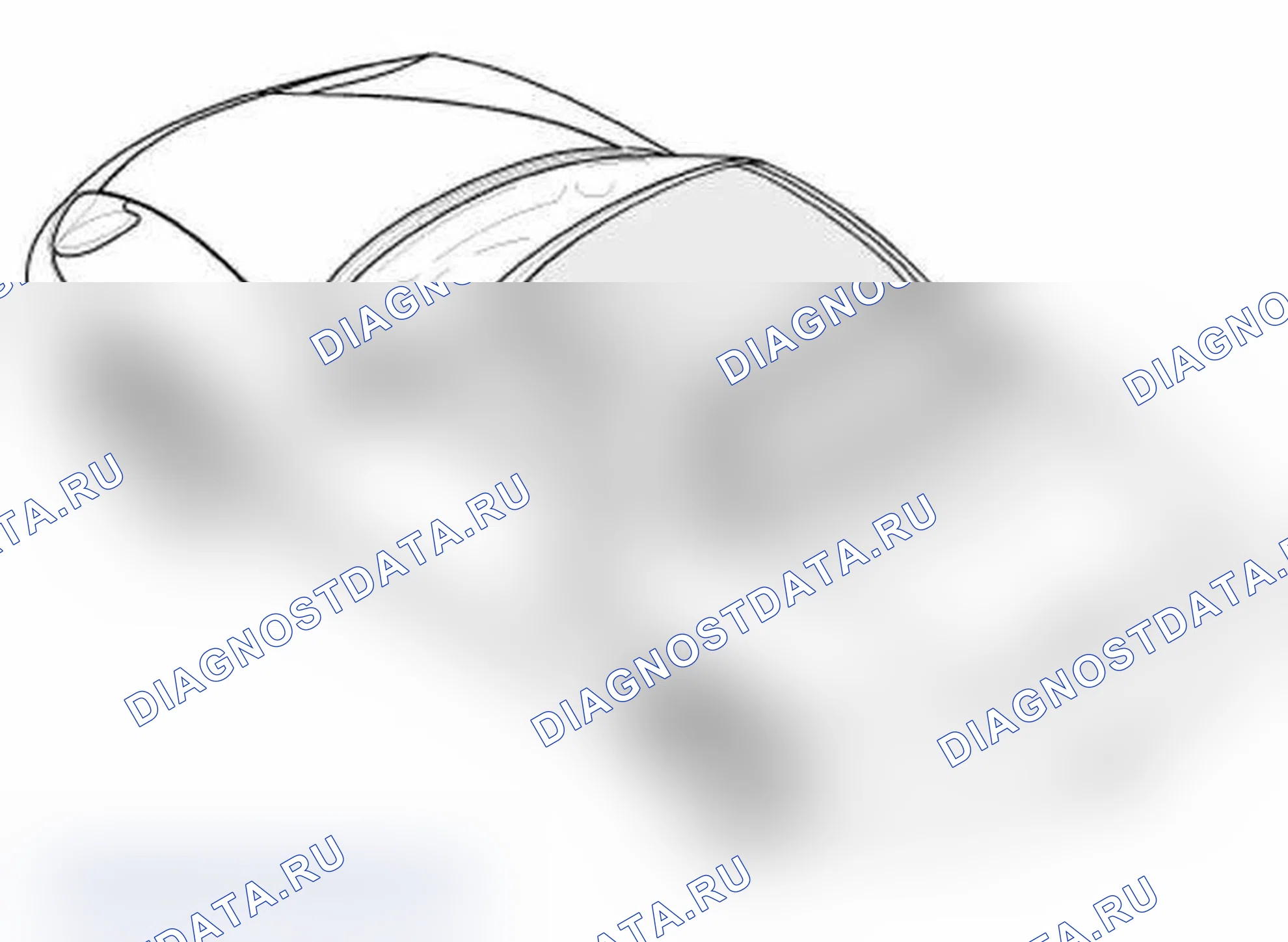 Рис. 10: Регулировка жесткого верха. Porsche Boxster S 986