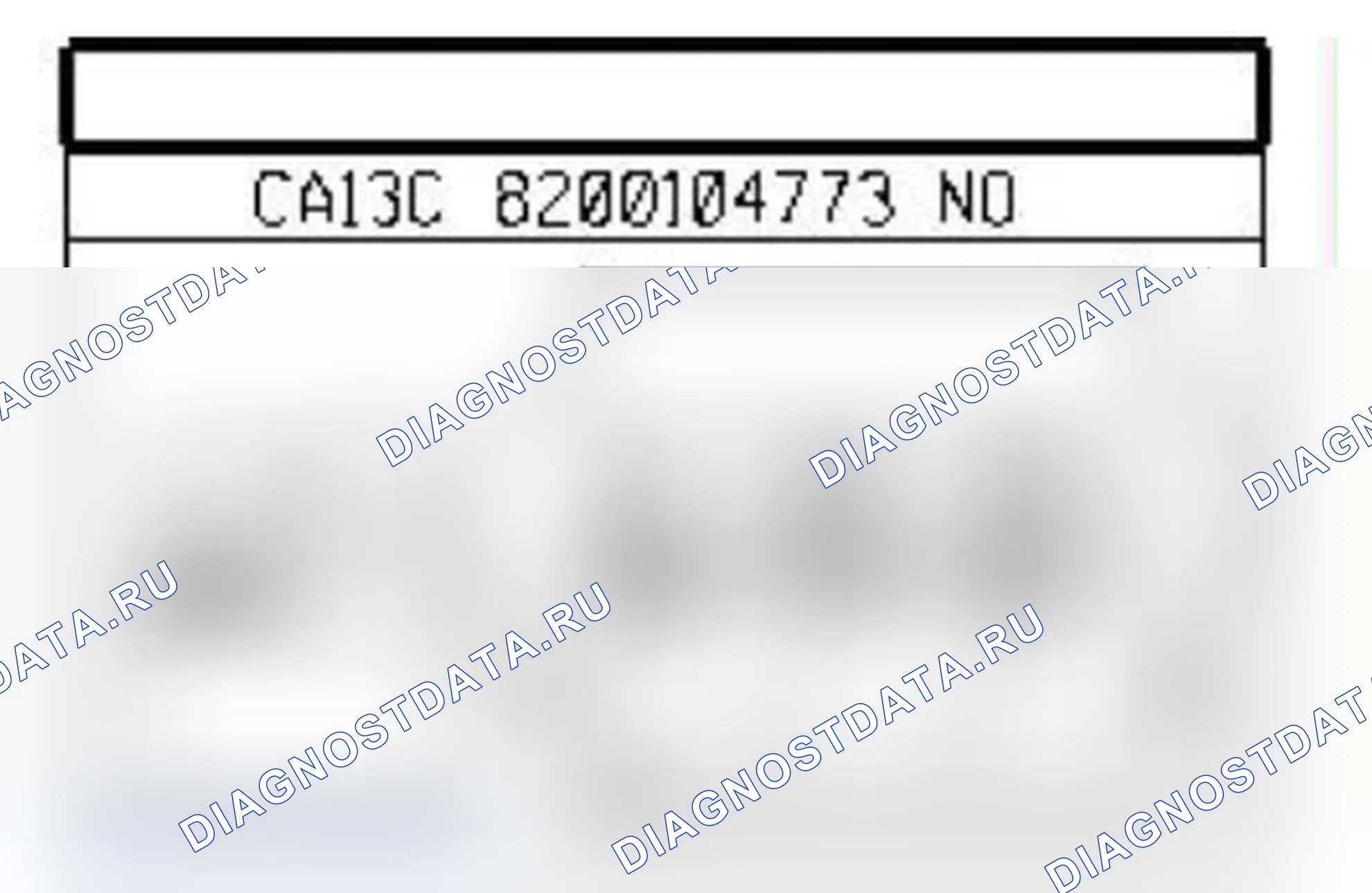 Распиновка разъёма 1083 — Датчик присут.в прав.пер.руч.дв.,а/м без кл.зажиг. Renault Koleos I